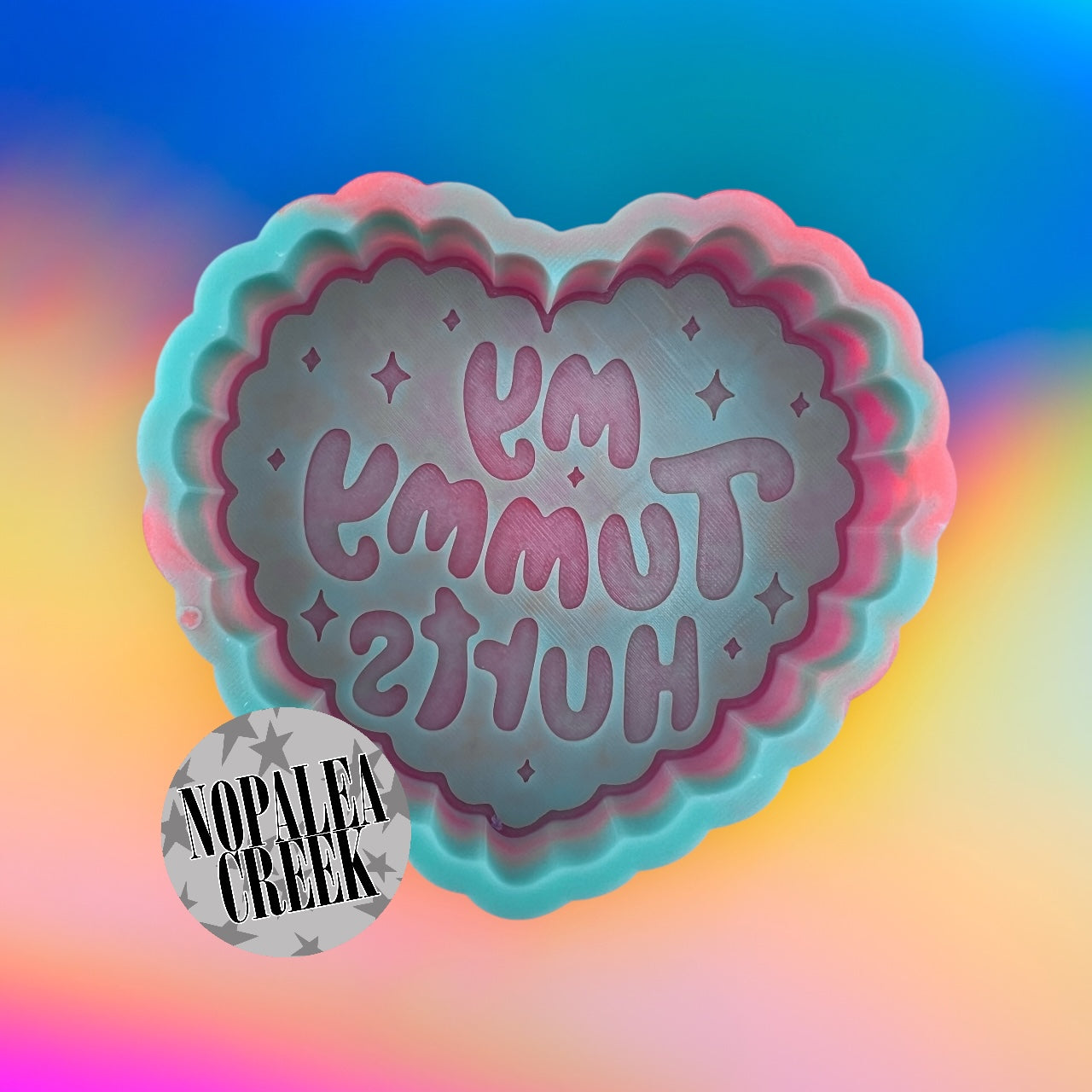 My Tummy Hurts Silicone Mold