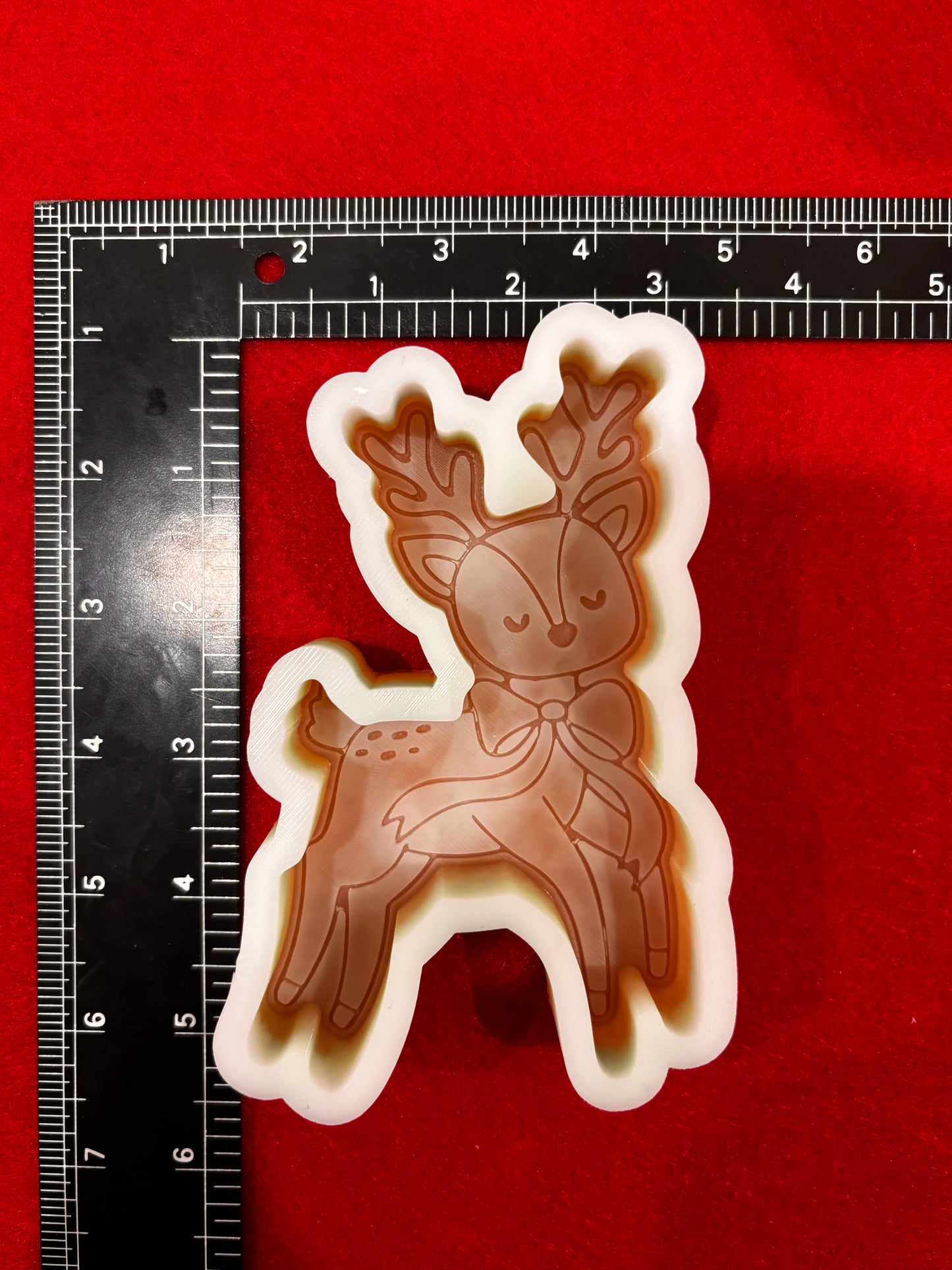 Holiday Reindeer Silicone Mold
