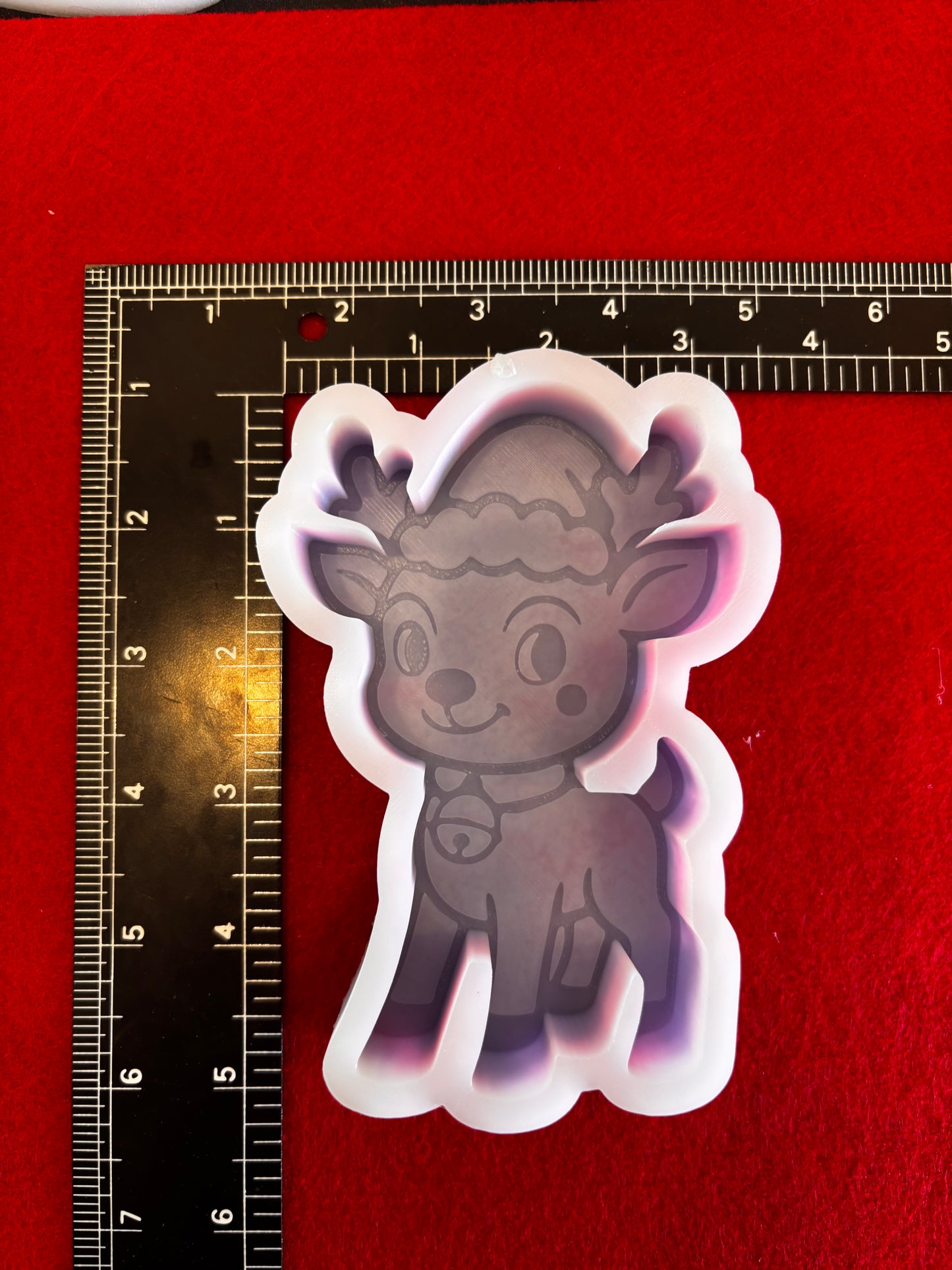 Cute Christmas Reindeer© Silicone Mold