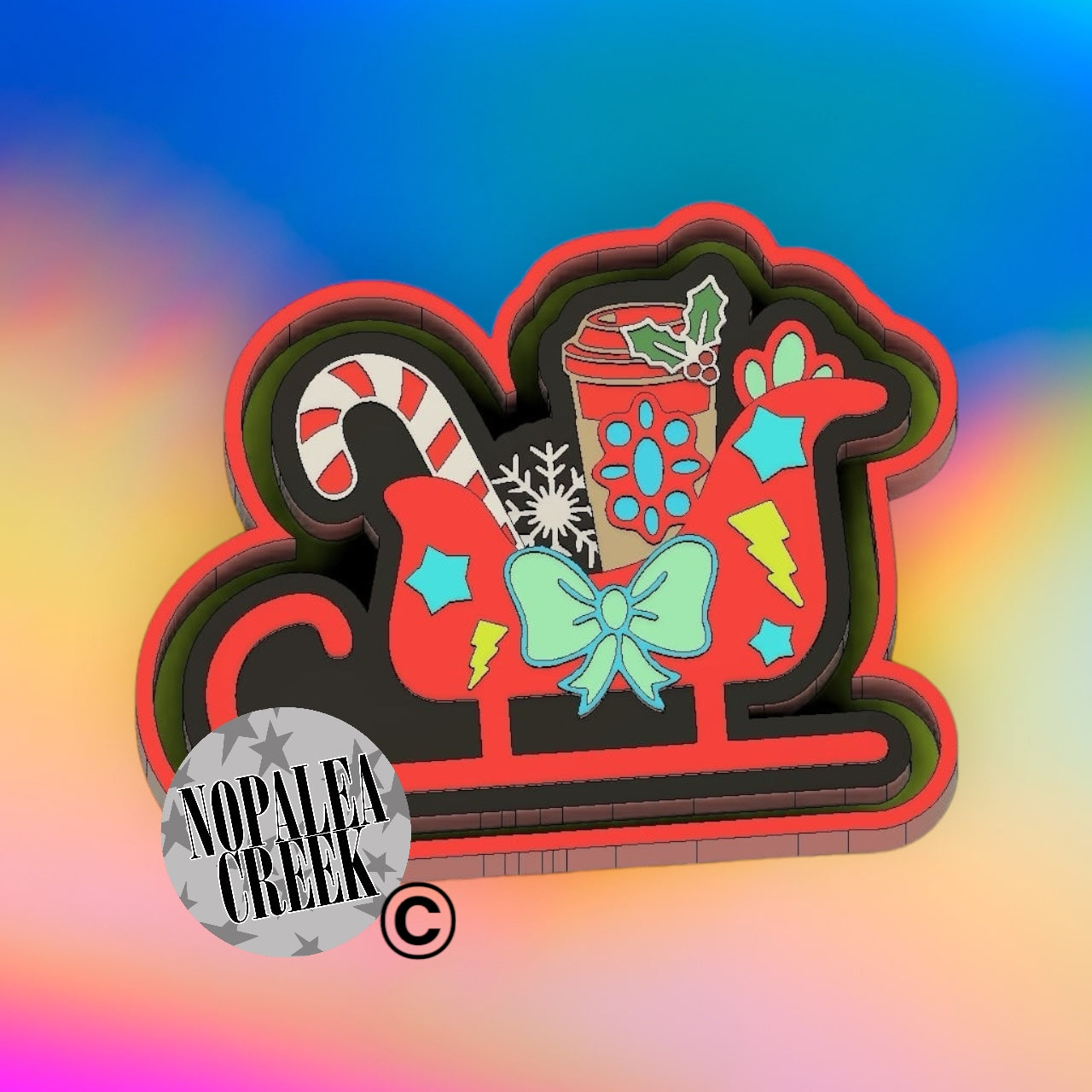 Slay Girl Sleigh Silicone Mold©