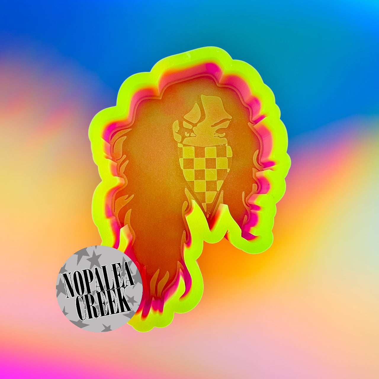 Checkered Outlaw Silicone Mold