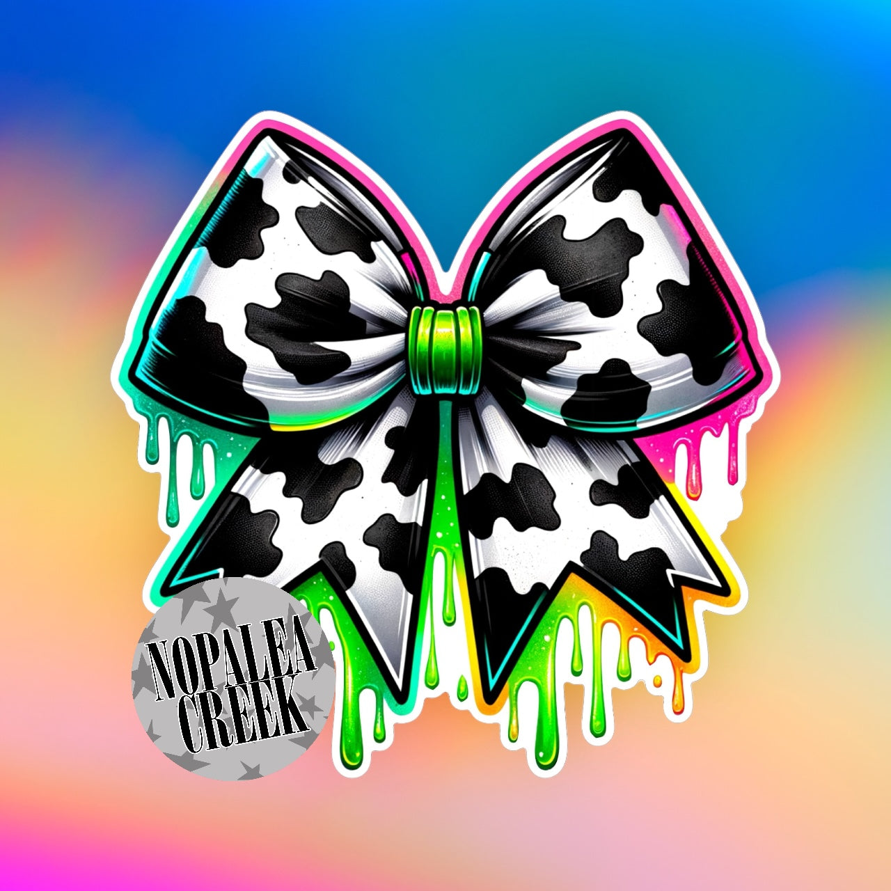 Dripping Bow Cardstock