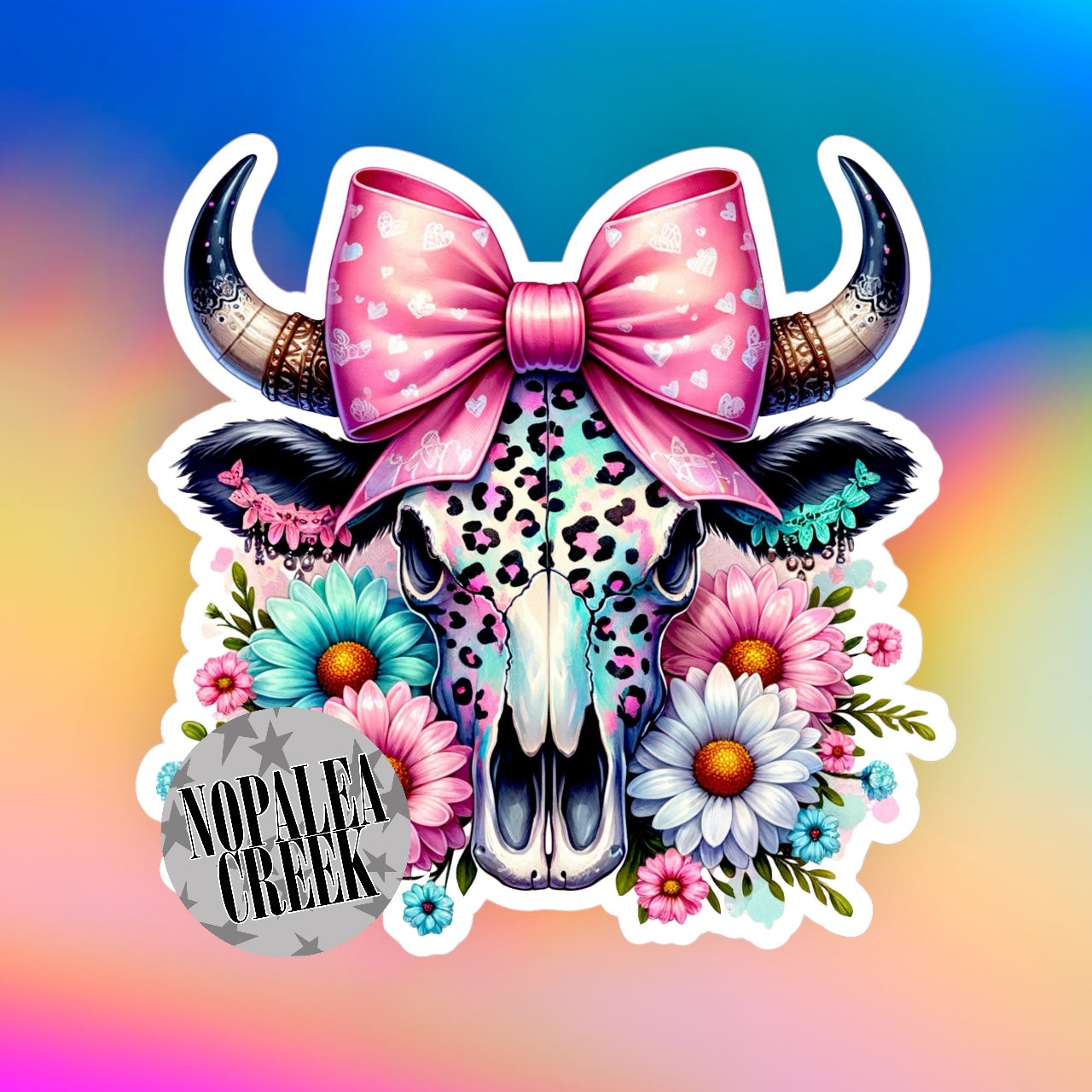 Boho Skull 1 Cardstock Silicone Mold