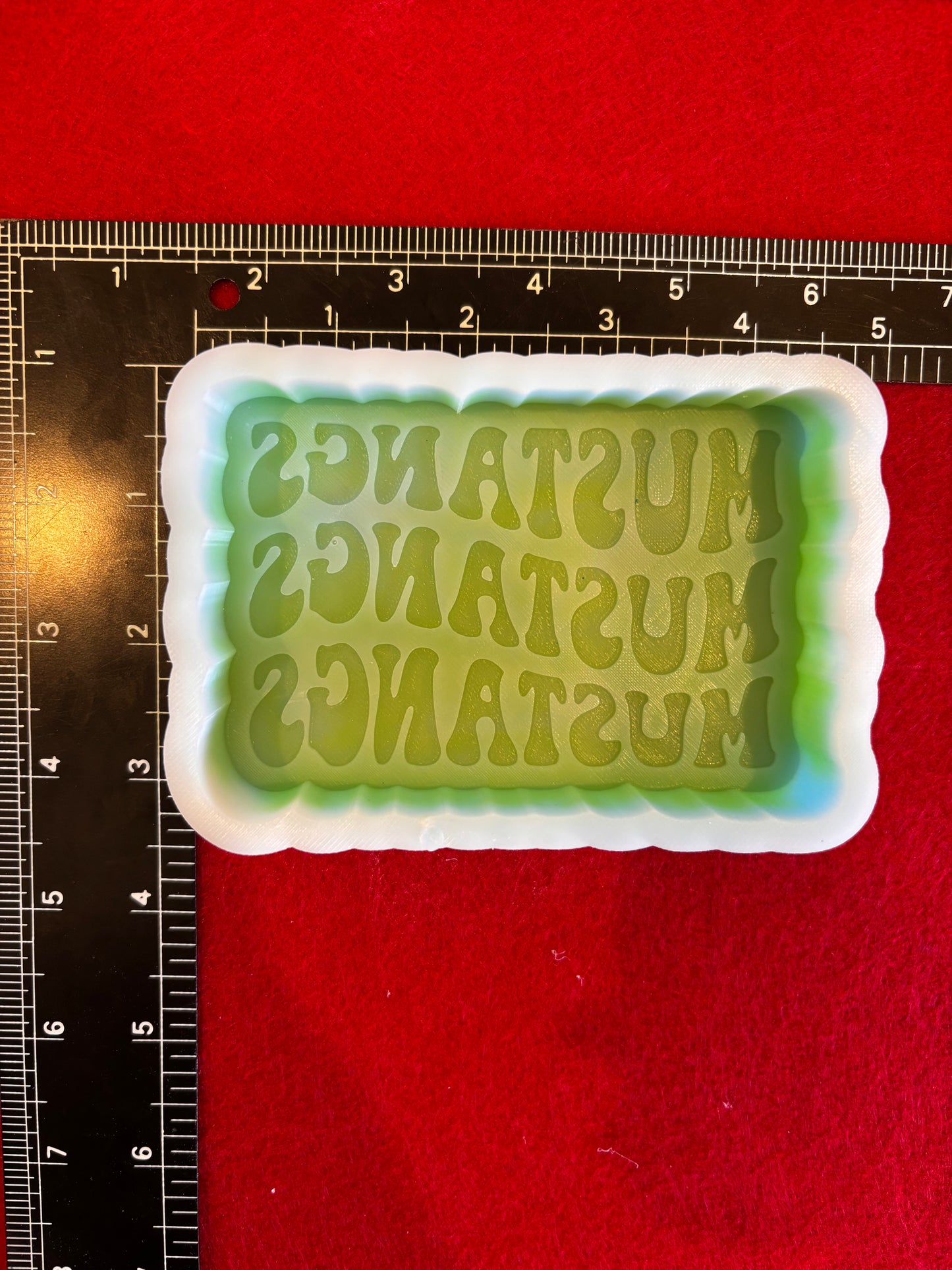 Mustangs Silicone Mold