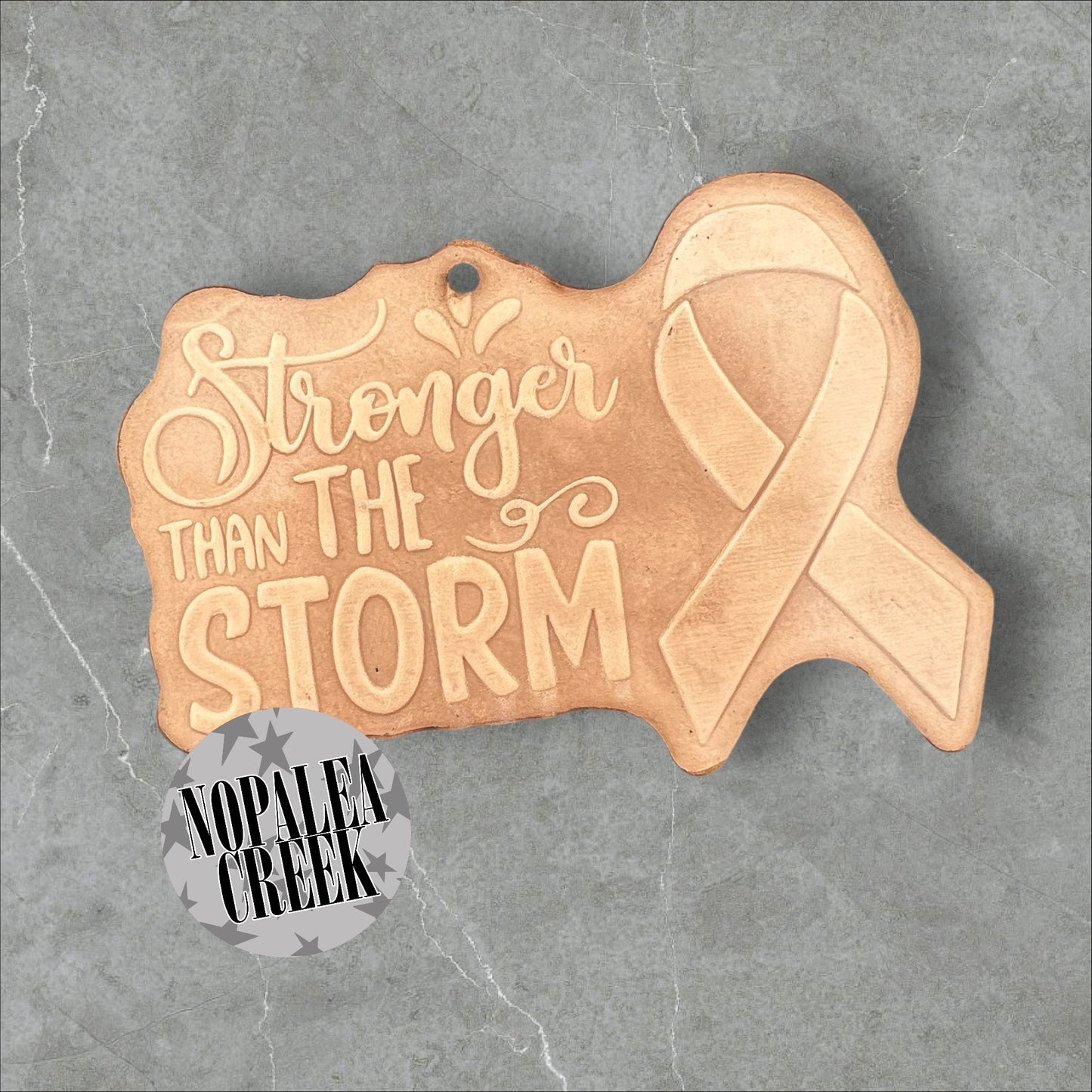 Stronger Than the Storm Leather Charms (SET OF 4)