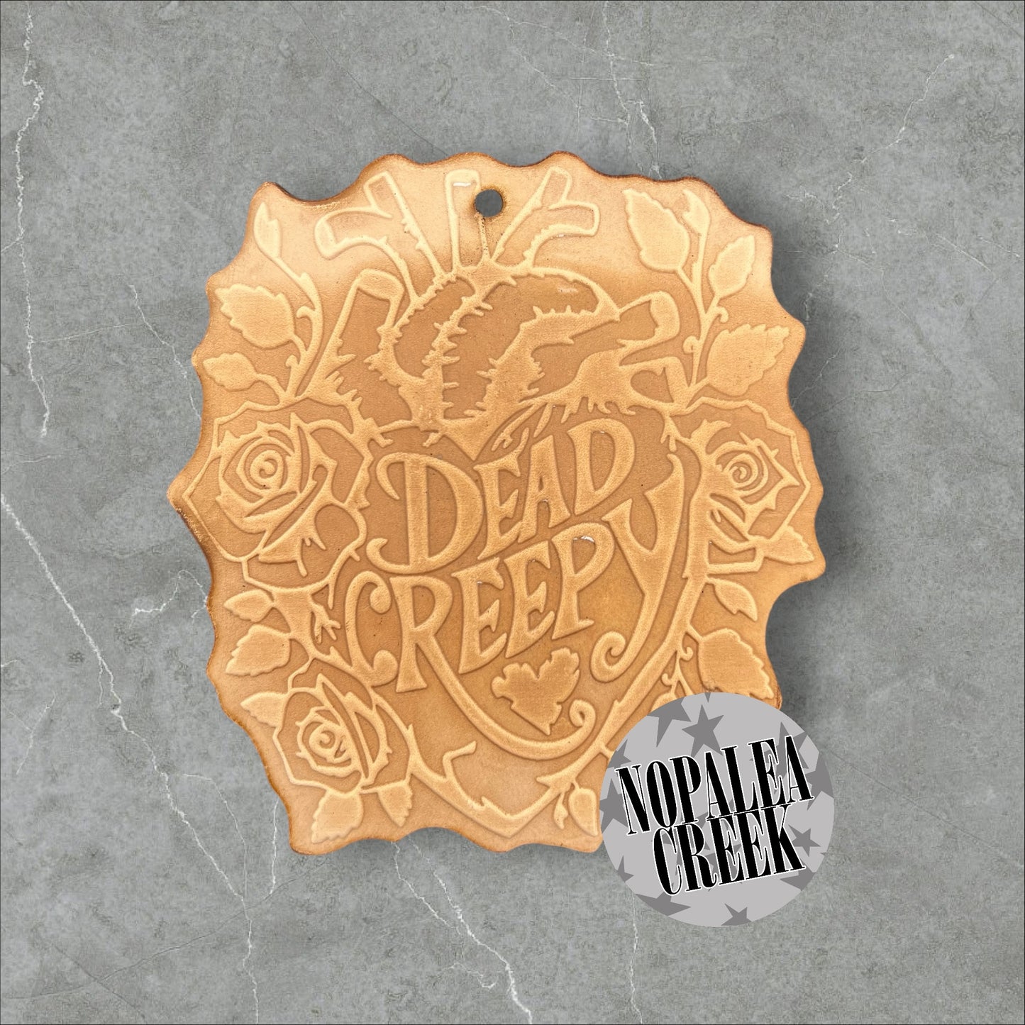 Dead Creepy Leather Charms (SET OF 4)