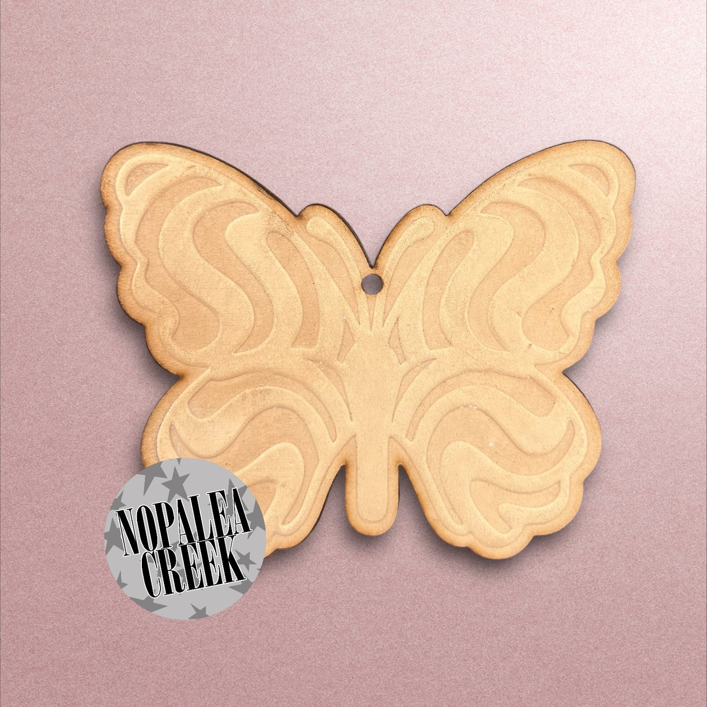 Trippy Butterfly Leather Charms (SET OF 4)