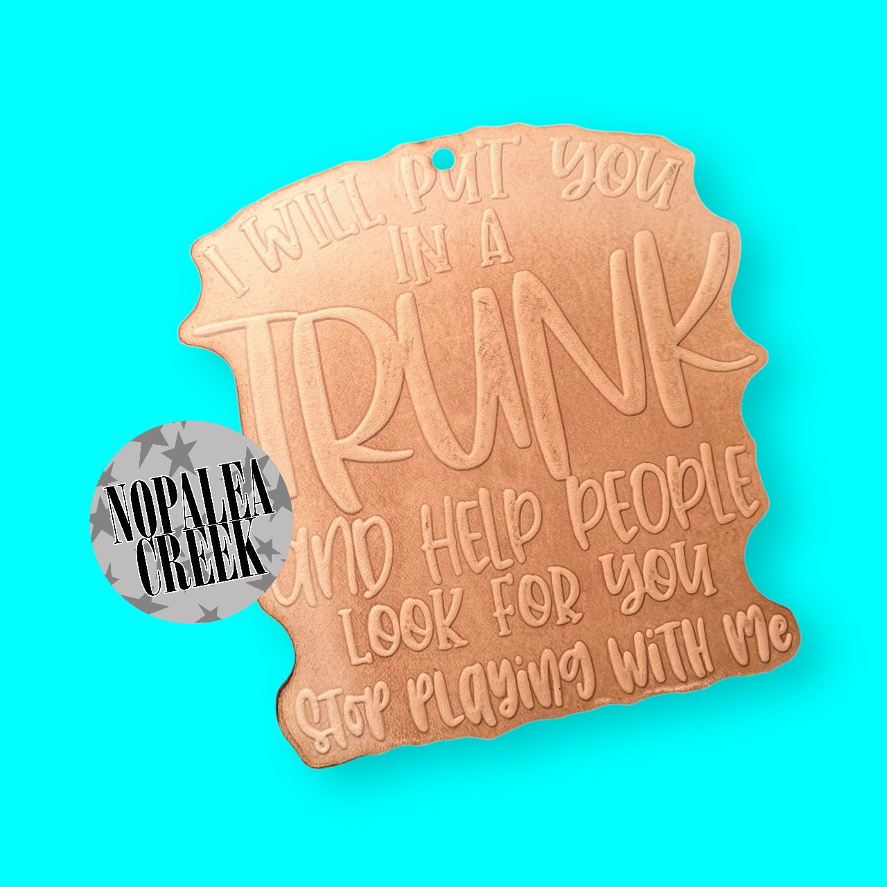 In a Trunk Leather Charms (SET OF 4)