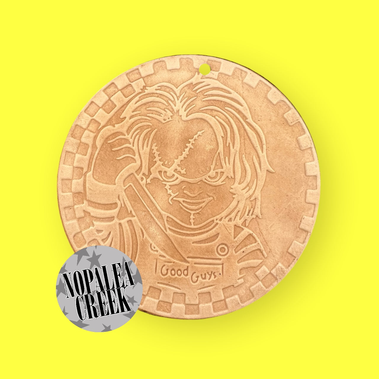 Red Head Chuck Leather Charms (SET OF 4)