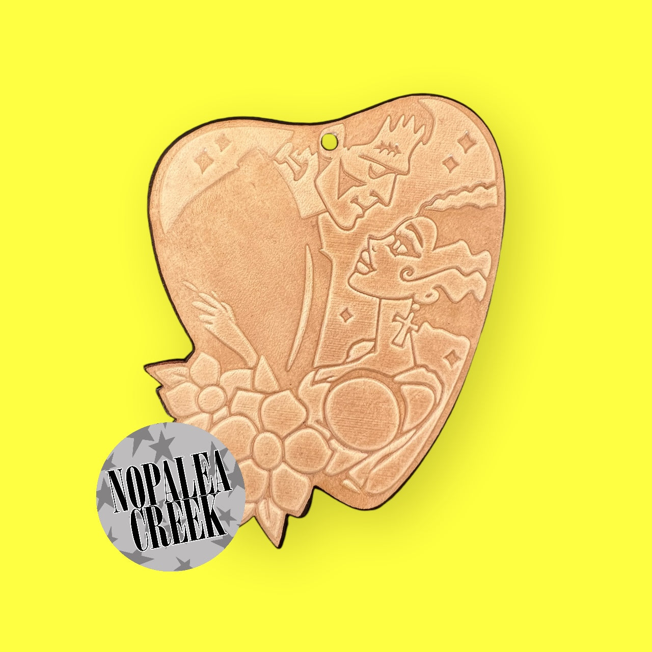 The Creepy Lovers Leather Charms (SET OF 4)