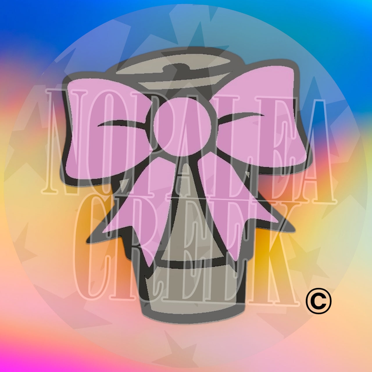 Bow Latte Cup Silicone Mold©