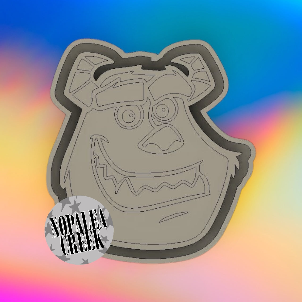 Blue Monster Silicone Mold