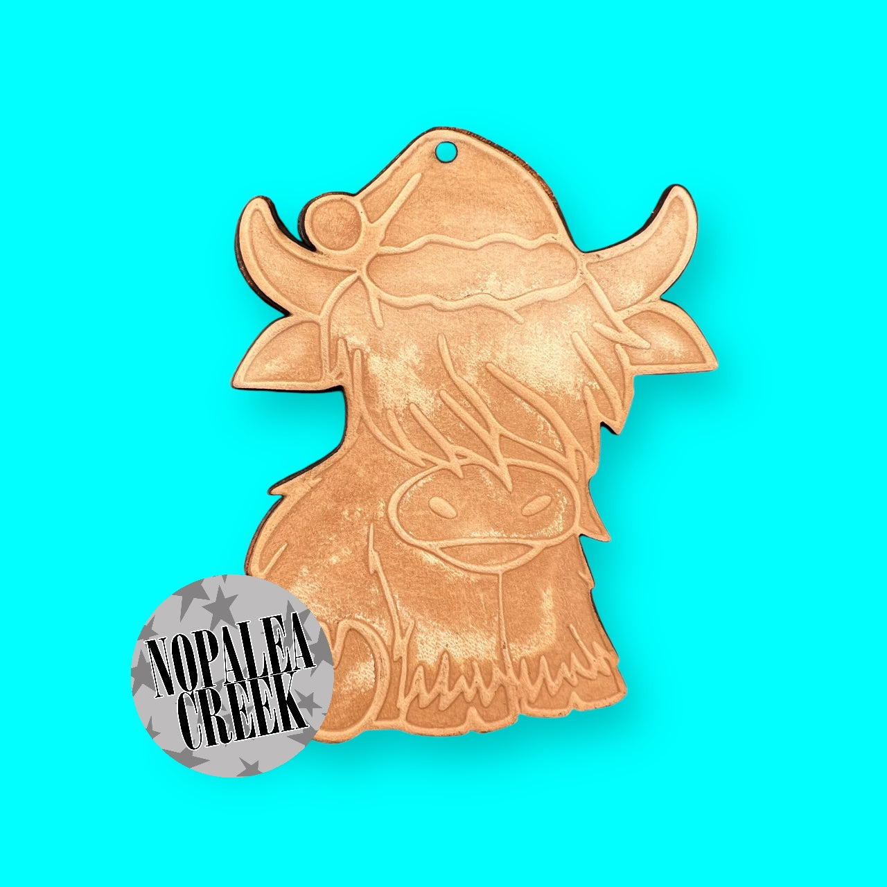 Christmas Highlander Leather Charms (SET OF 4)