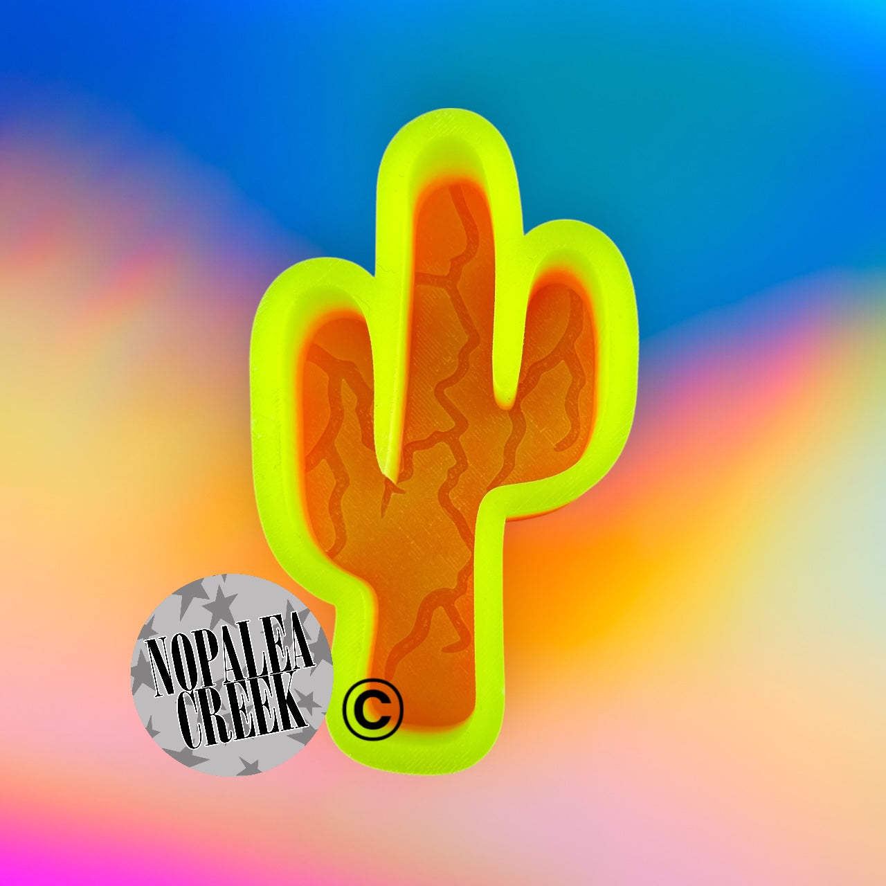 Turq. Cactus Silicone Mold©