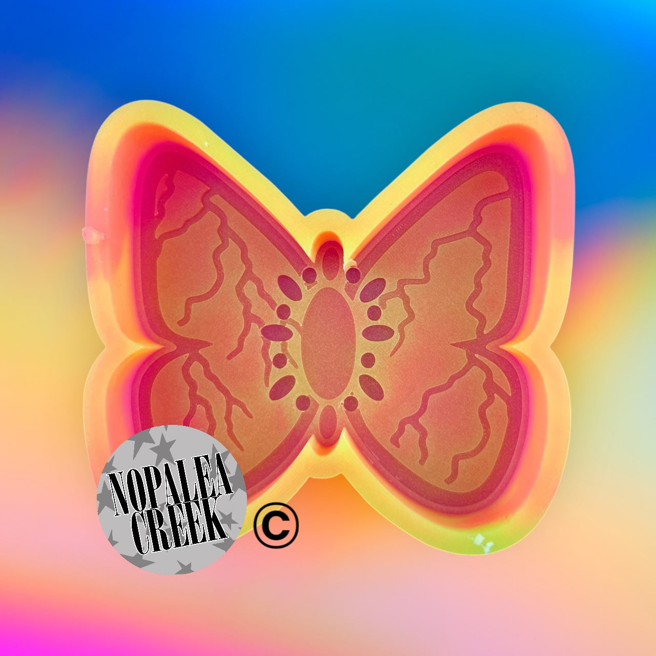 Turq. Butterfly Silicone Mold©