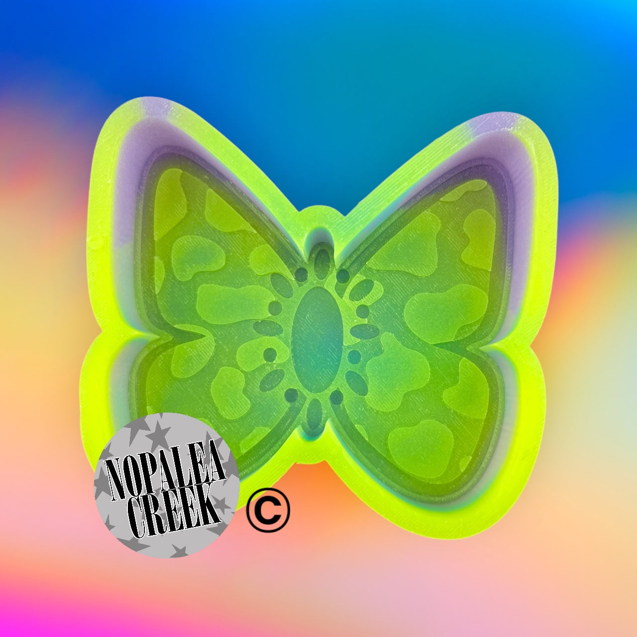 Cow Concho Butterfly Silicone Mold©