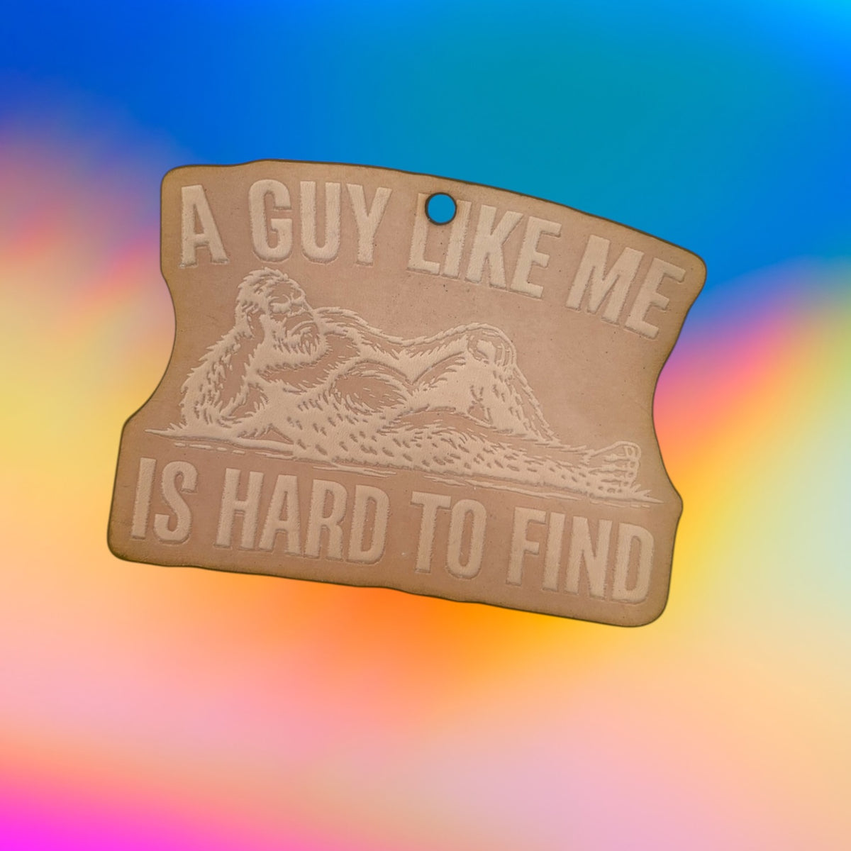 A Guy Like Me Leather Cutouts