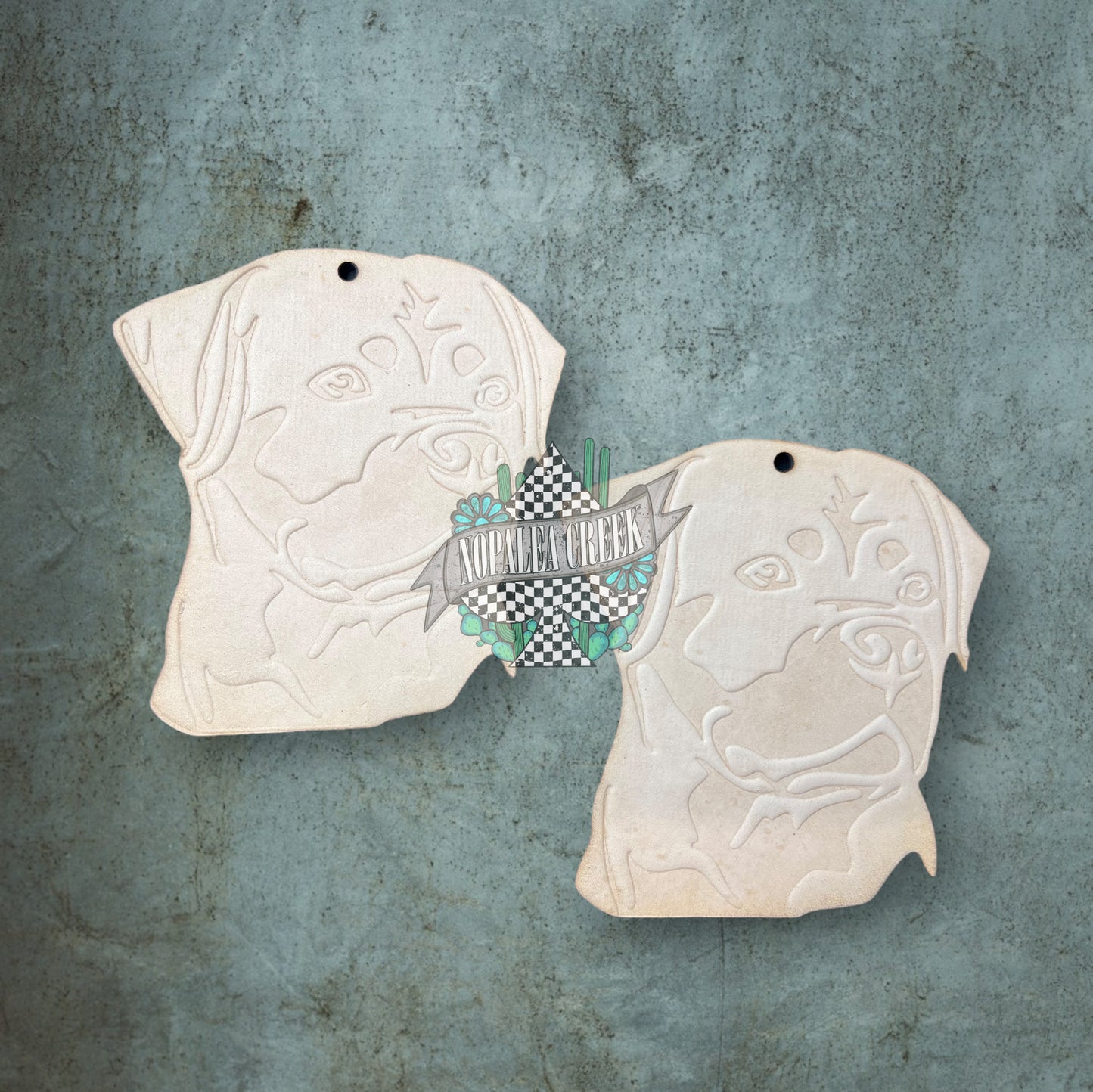 Rottweiler Leather Charms (SET OF 4)