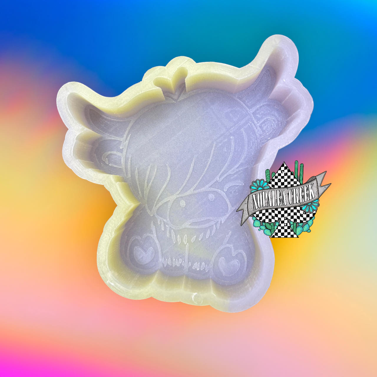 Cute Highland Cow Silicone Mold