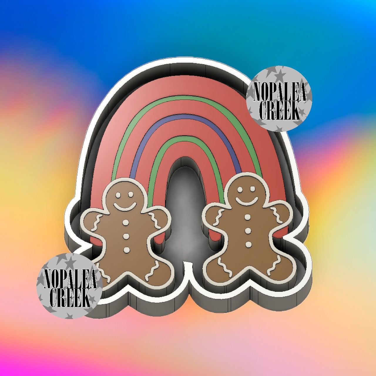 Rainbow Gingerbread Silicone Mold©