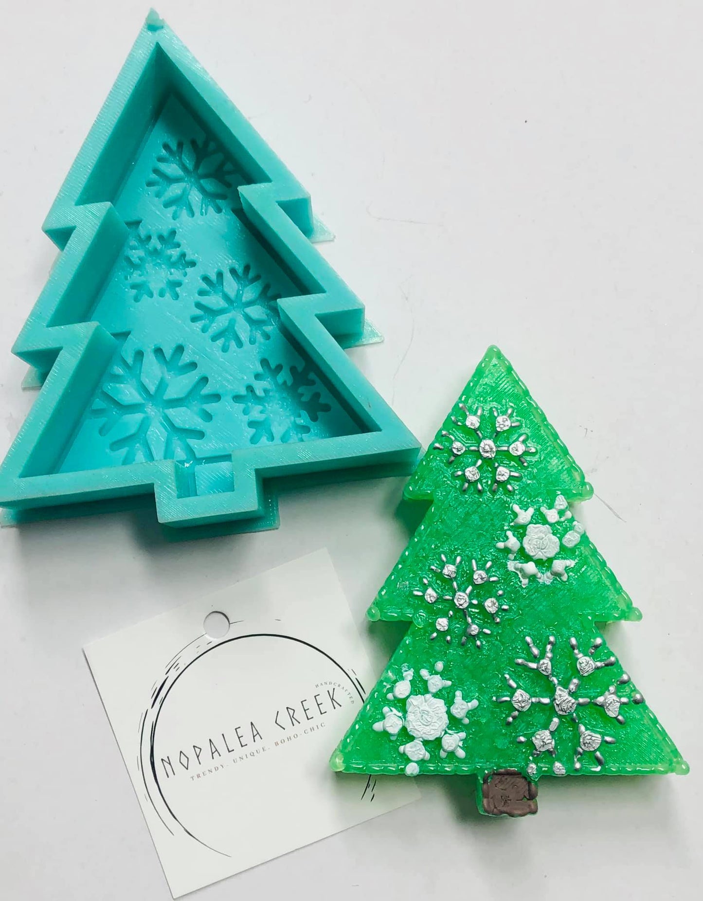 Snowflake Christmas Tree Silicone