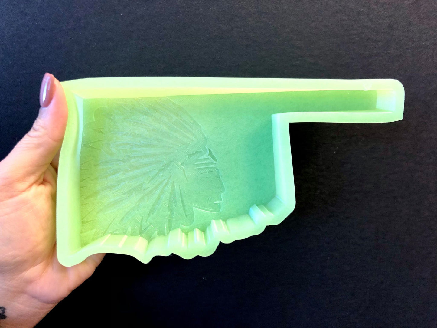 Oklahoma Indian Headdress Silicone