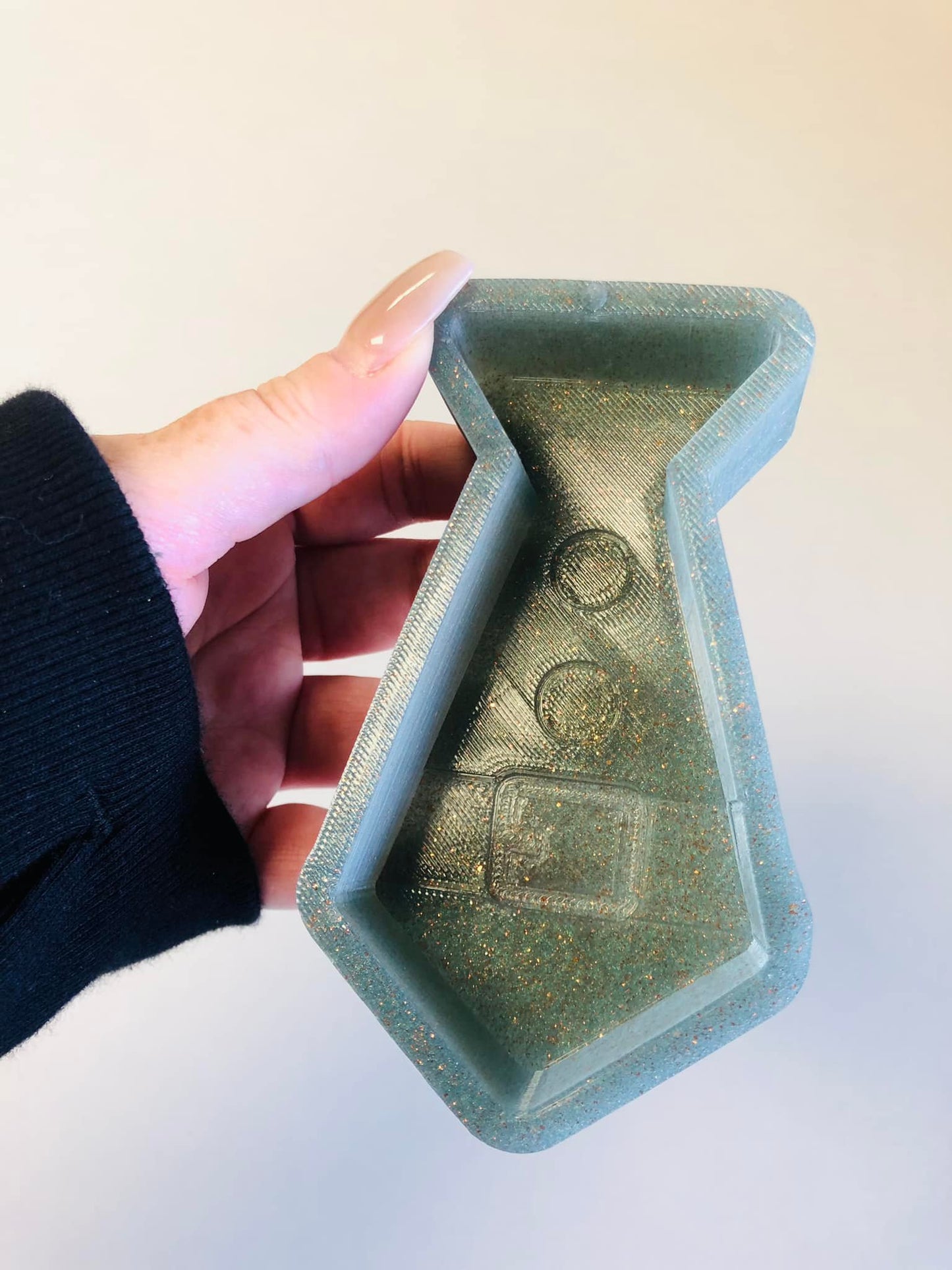 Santa's Tie Silicone Mold