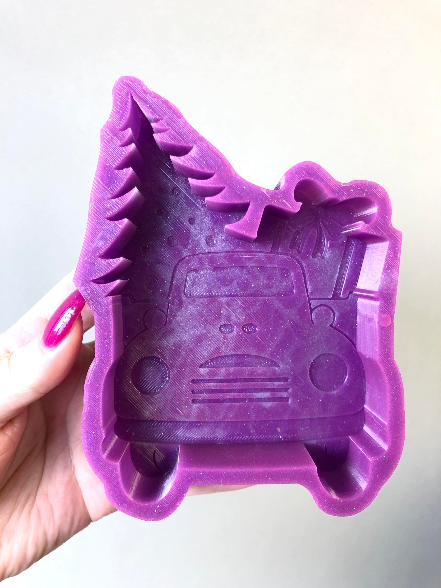 Vintage Truck, Present and Tree Silicone