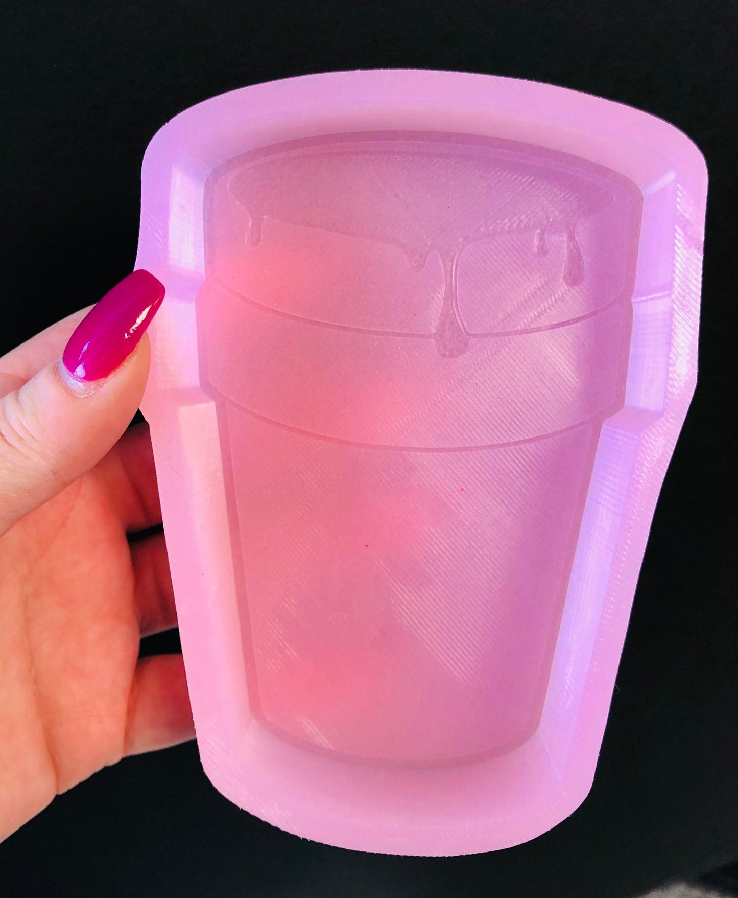 Houston Double Cup Lean Silicone - Can use 2" Cardstock!
