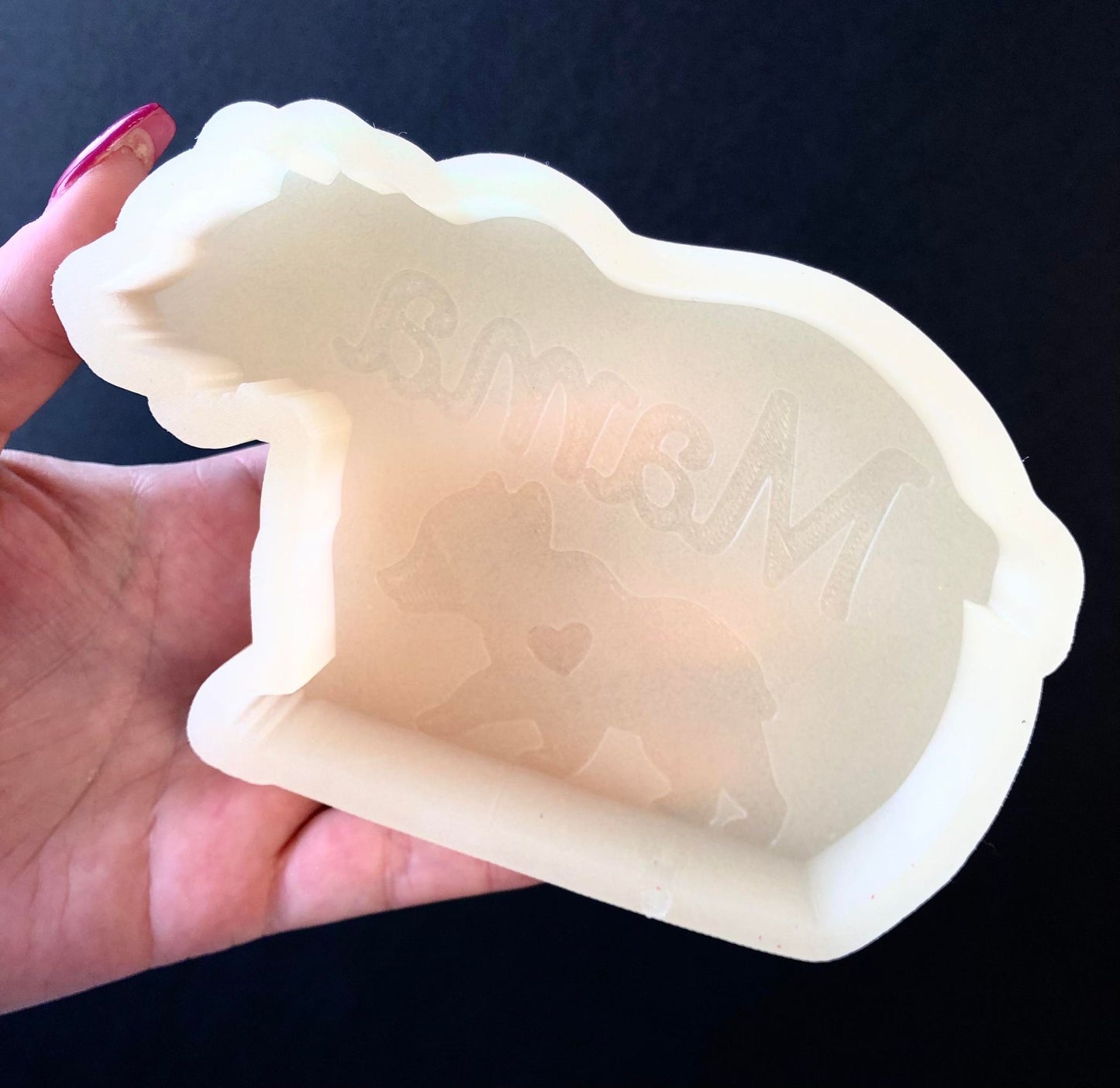 Walking Mama Bear Silicone