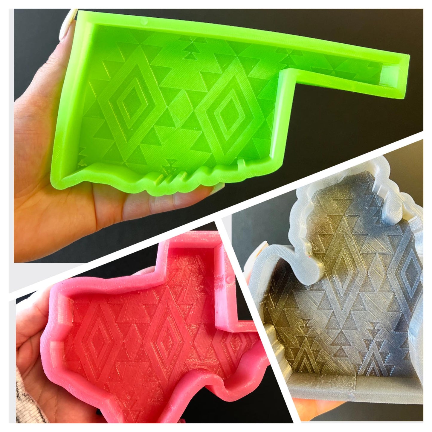 All States Aztec Silicone Mold