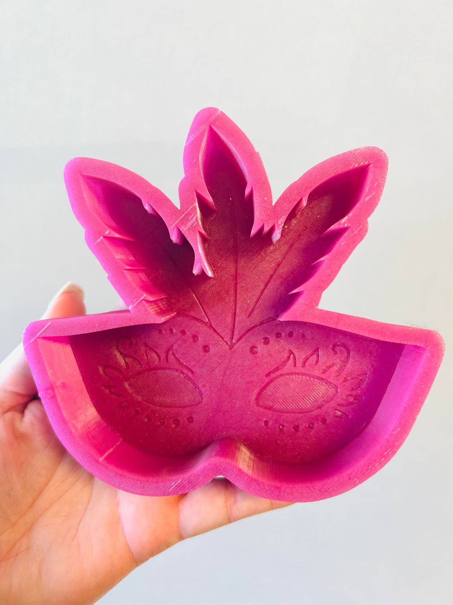 Mardi Gras Mask Silicone
