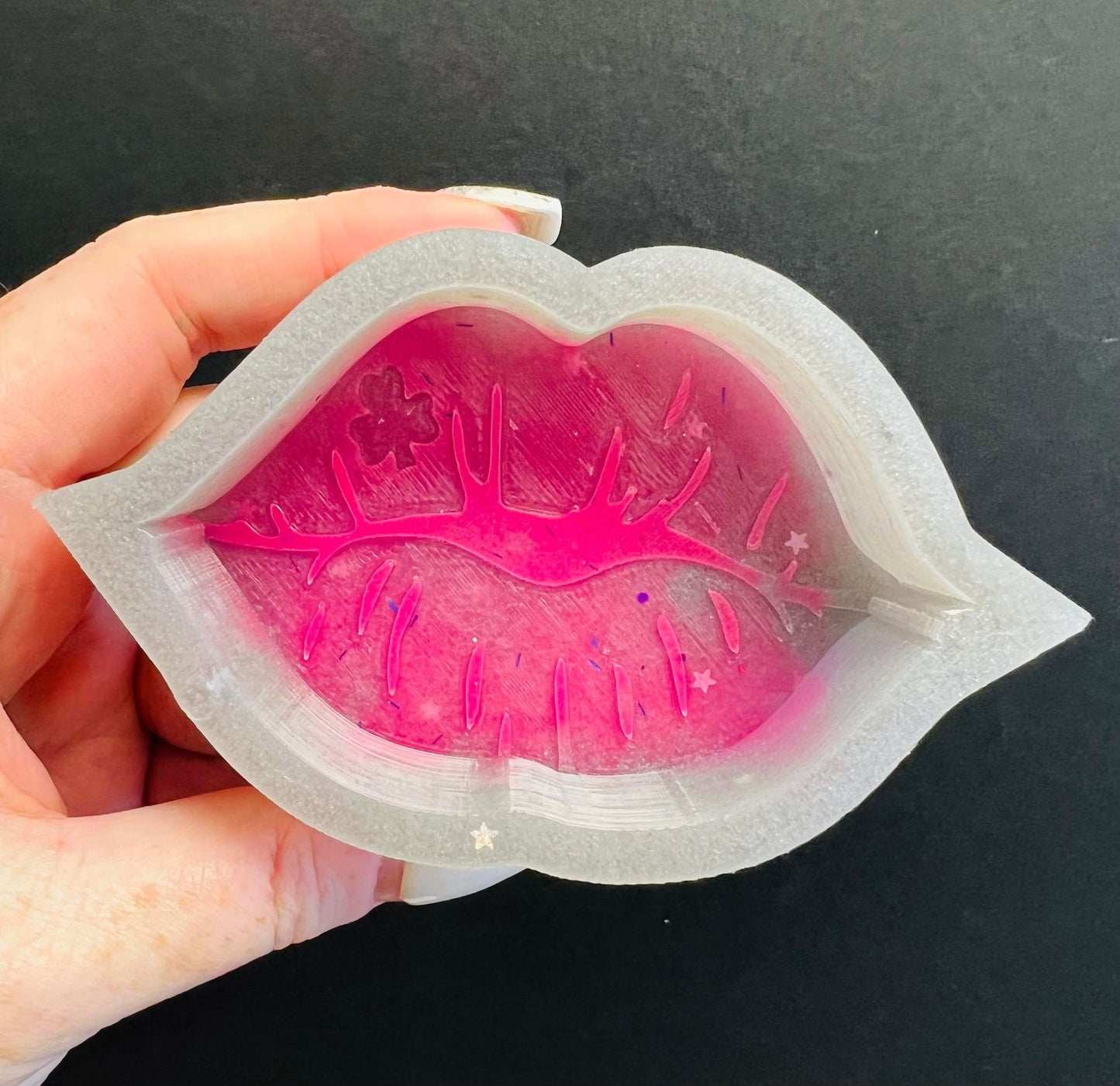 Lips & Shamrock Silicone Mold