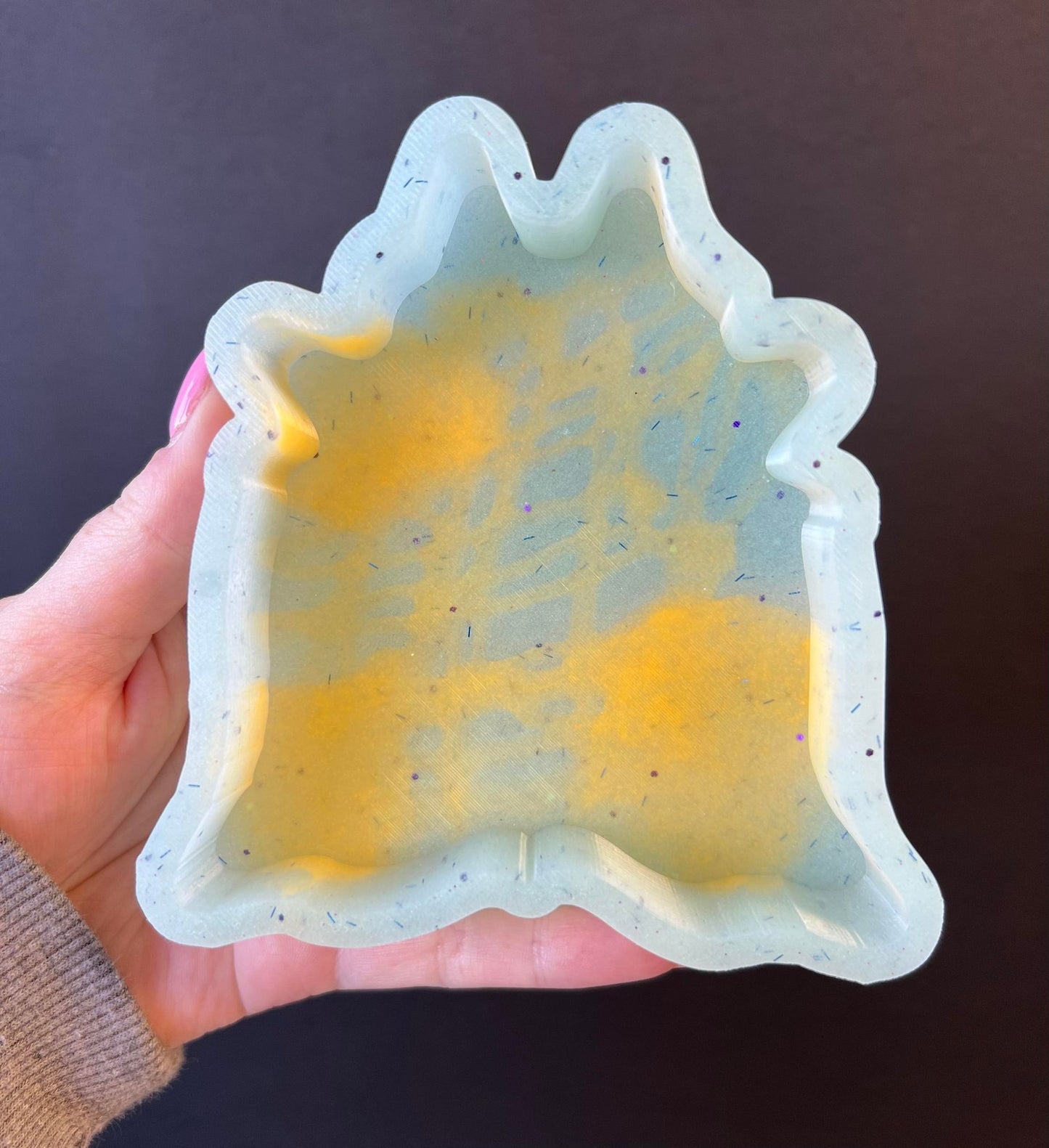 Simple Cowhide Rug Silicone