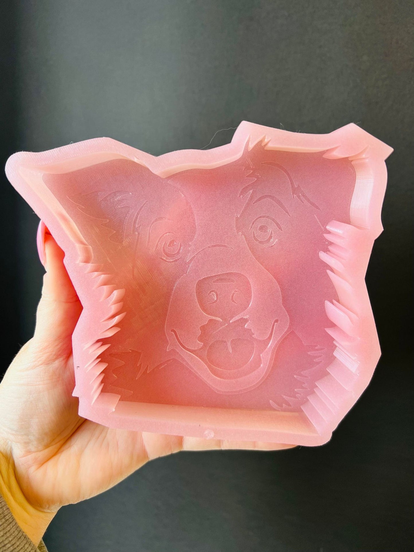 Border Collie Silicone Mold
