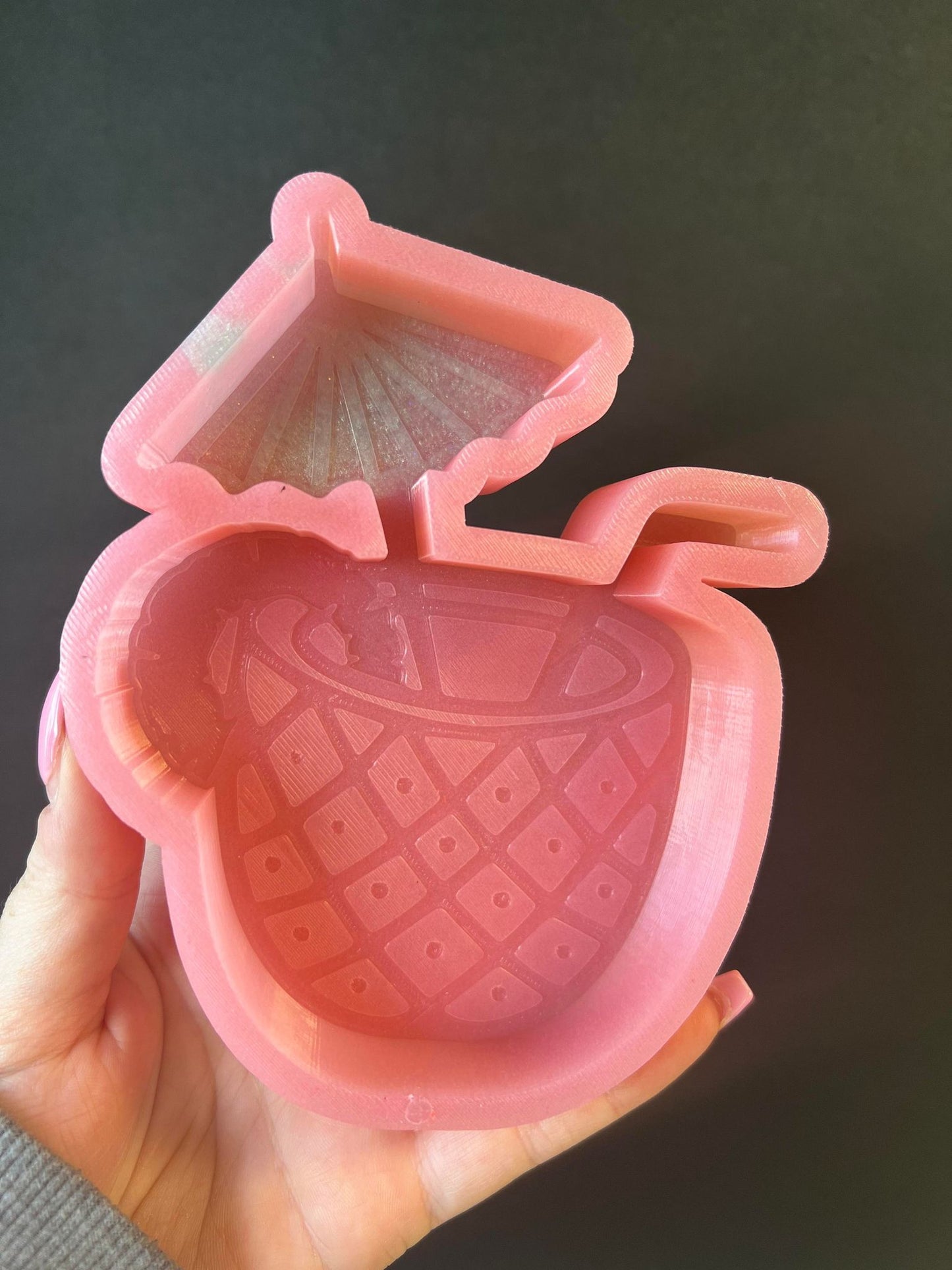 Pineapple Drink Silicone Mold©