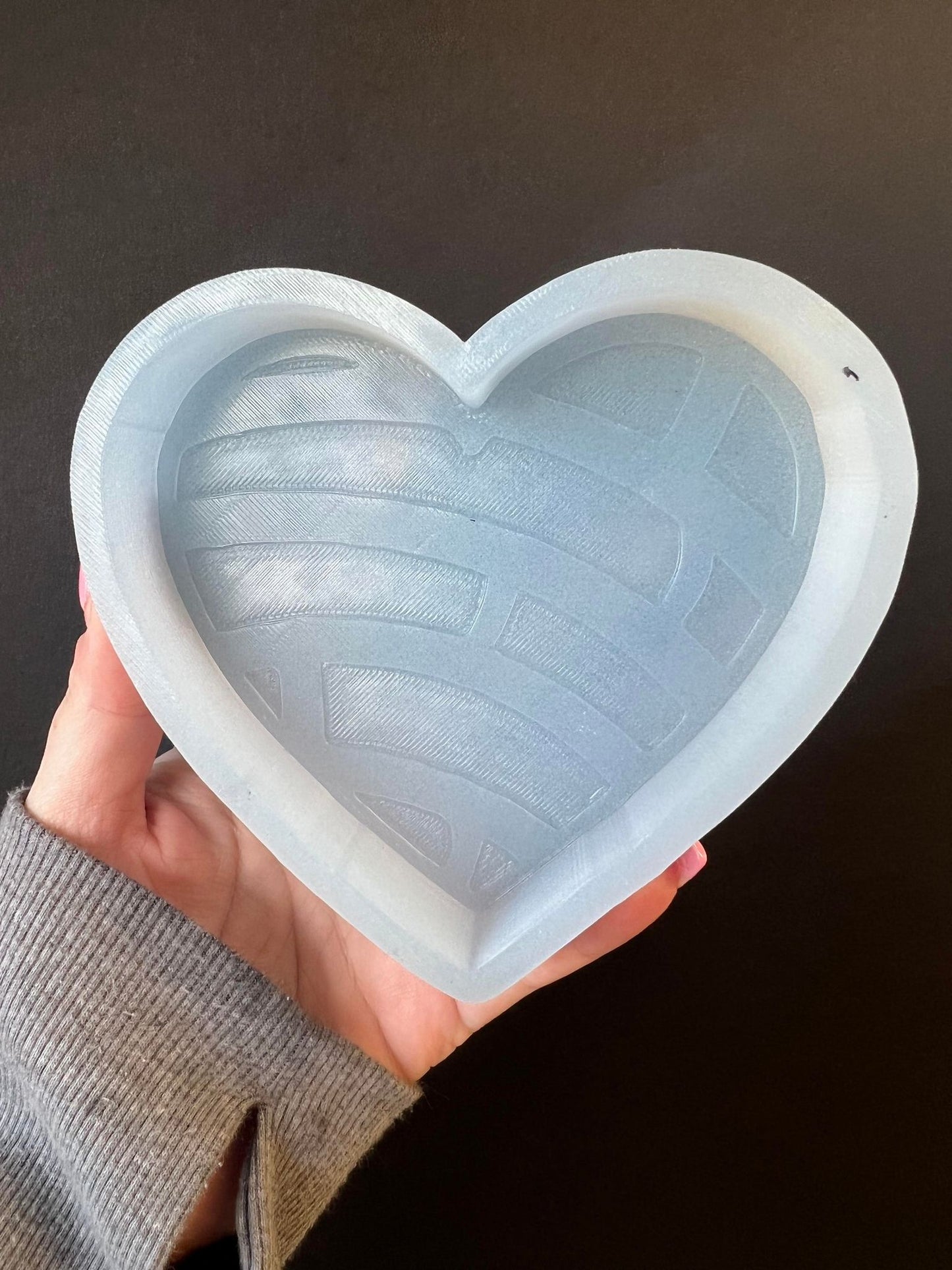 Heart Pan Dulce Silicone Mold