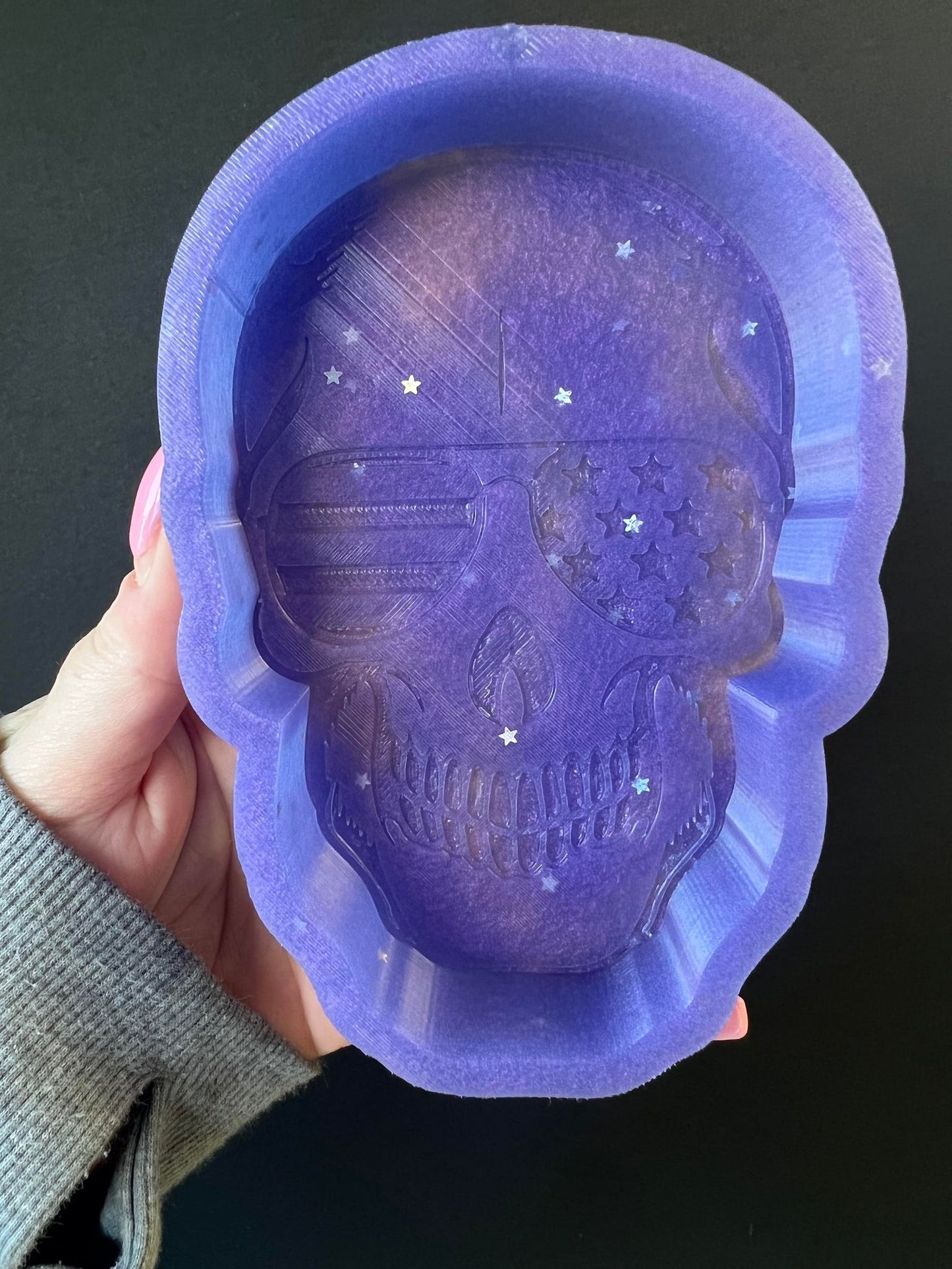Merica' Skull Silicone Mold