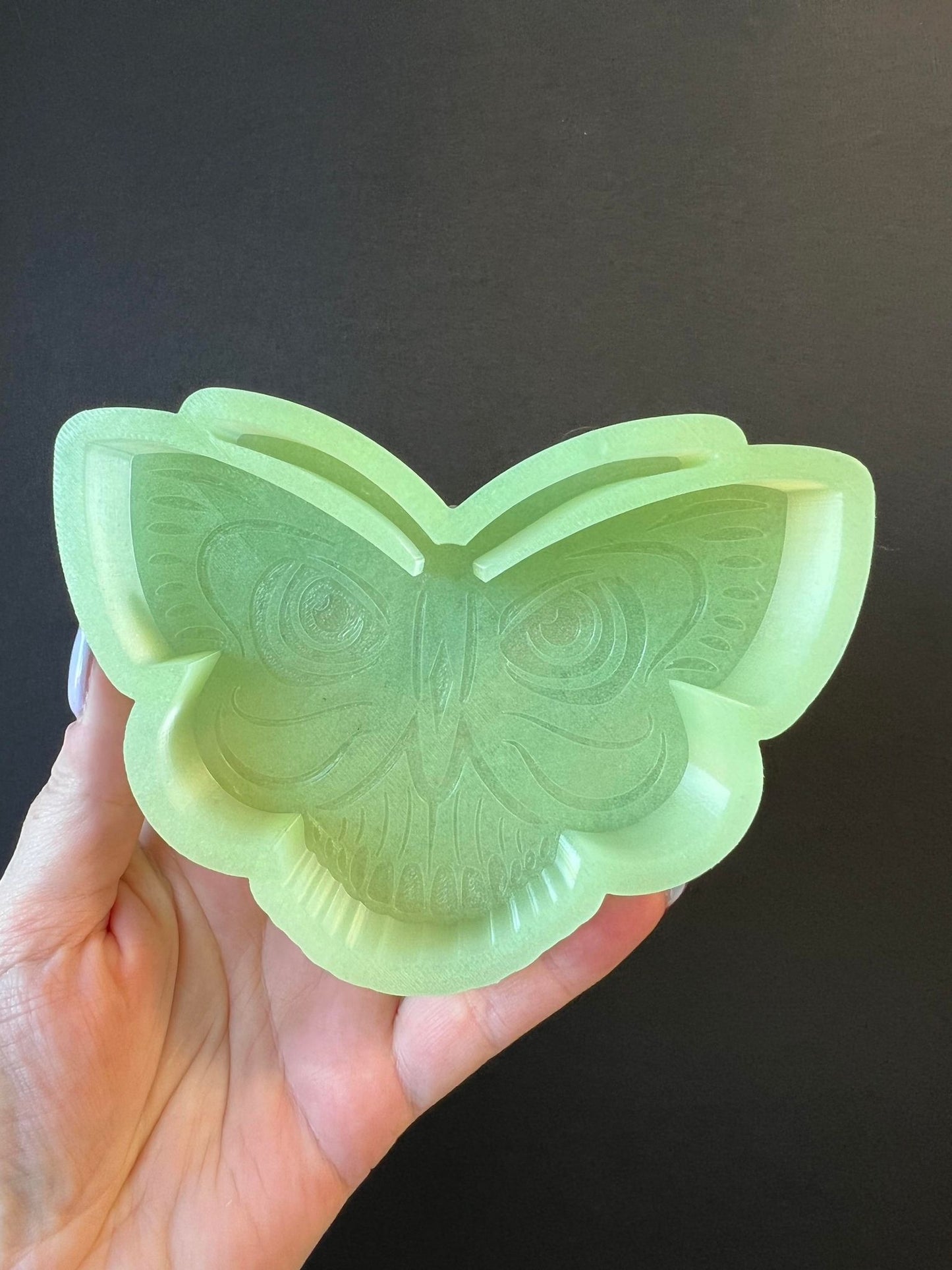 Butterfly Skull Silicone Mold