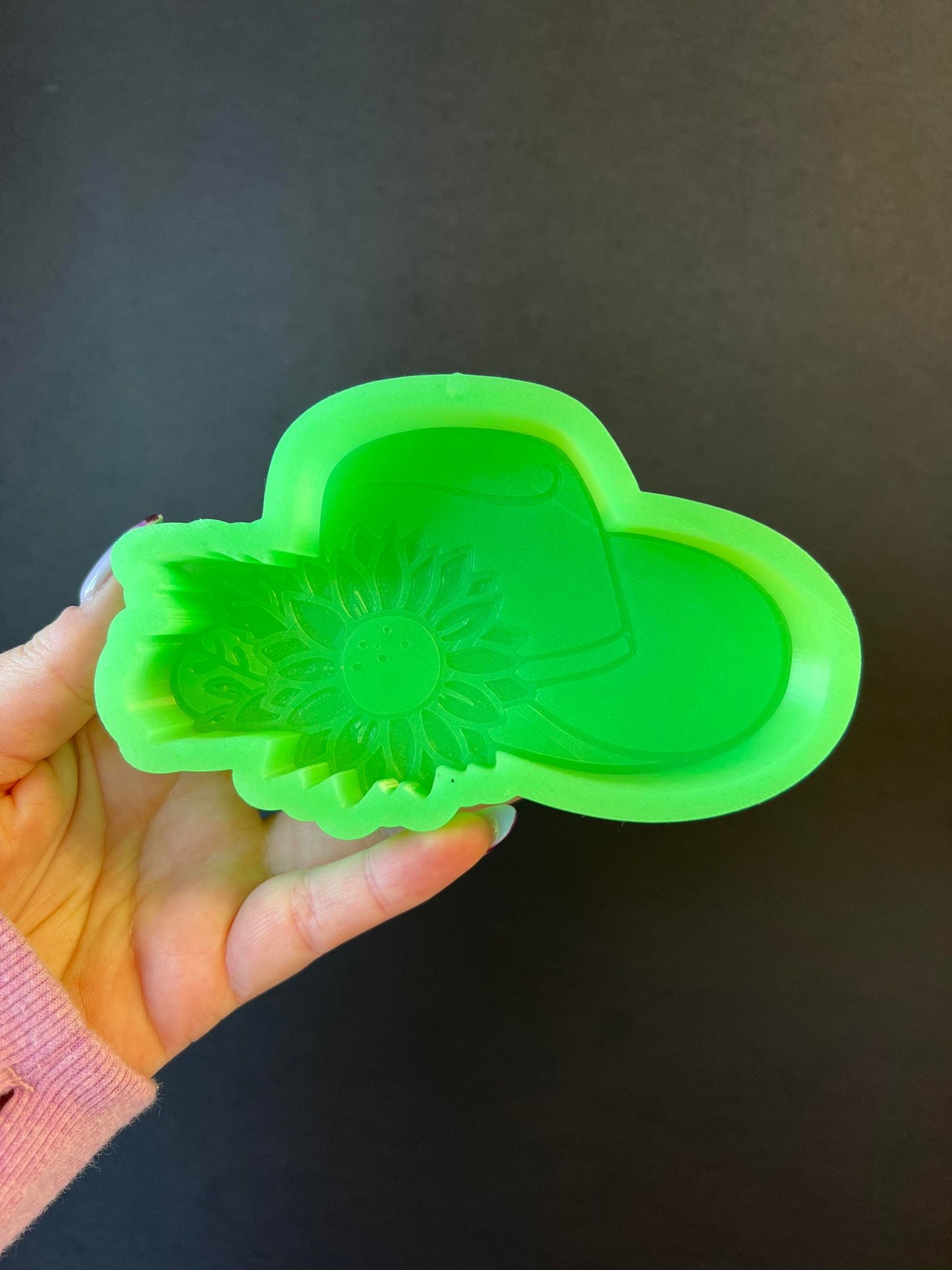 Sunflower Cowboy Hat Silicone Mold