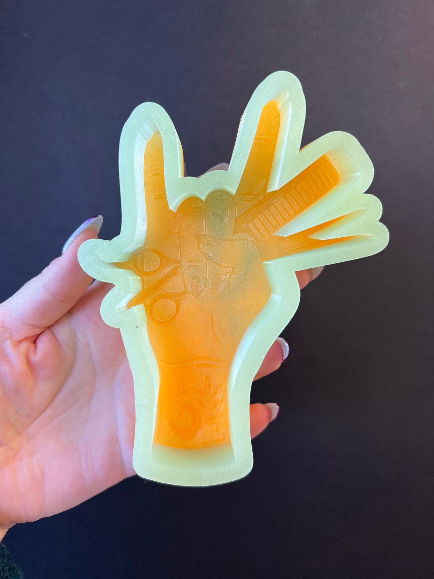 Rockstar Hairstylist Silicone Mold