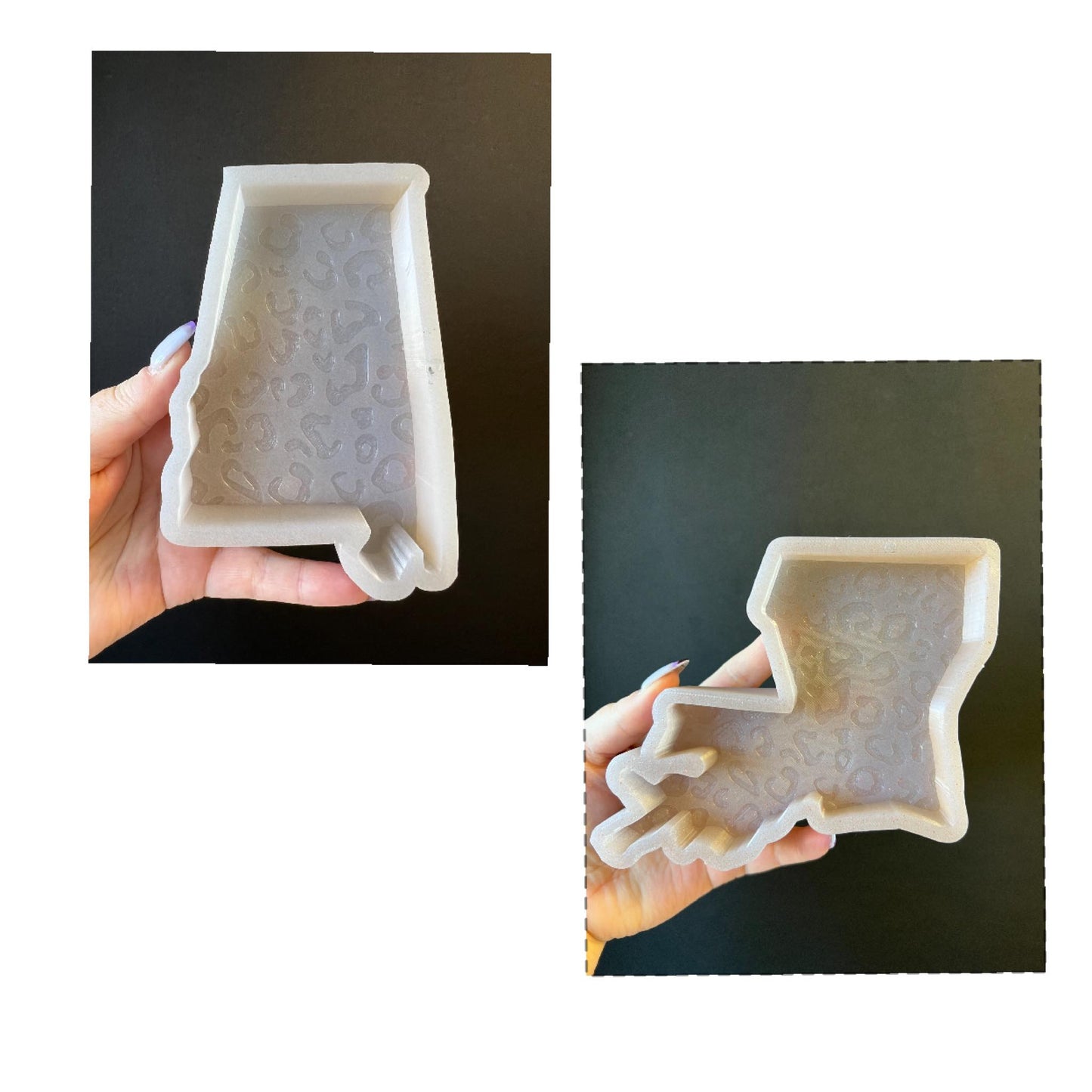 All States Cheetah Silicone Mold