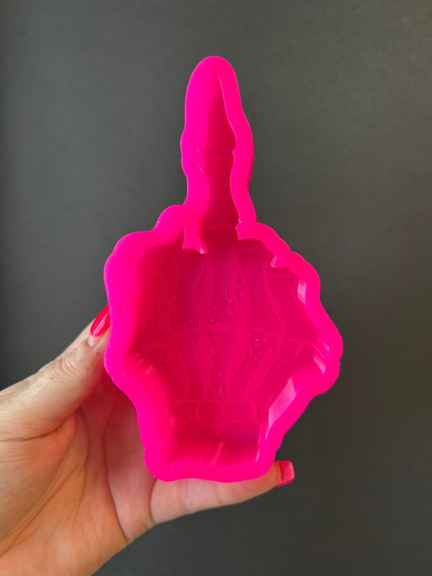 F*** You Skelly Hand Silicone Mold