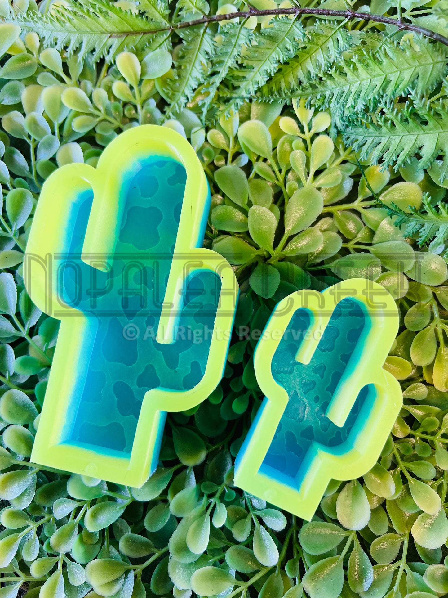 Cowprint Cactus Silicone Mold