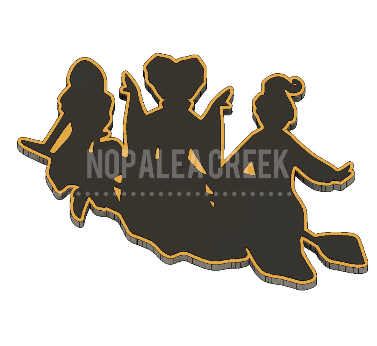 Broom Sisters Silicone Mold