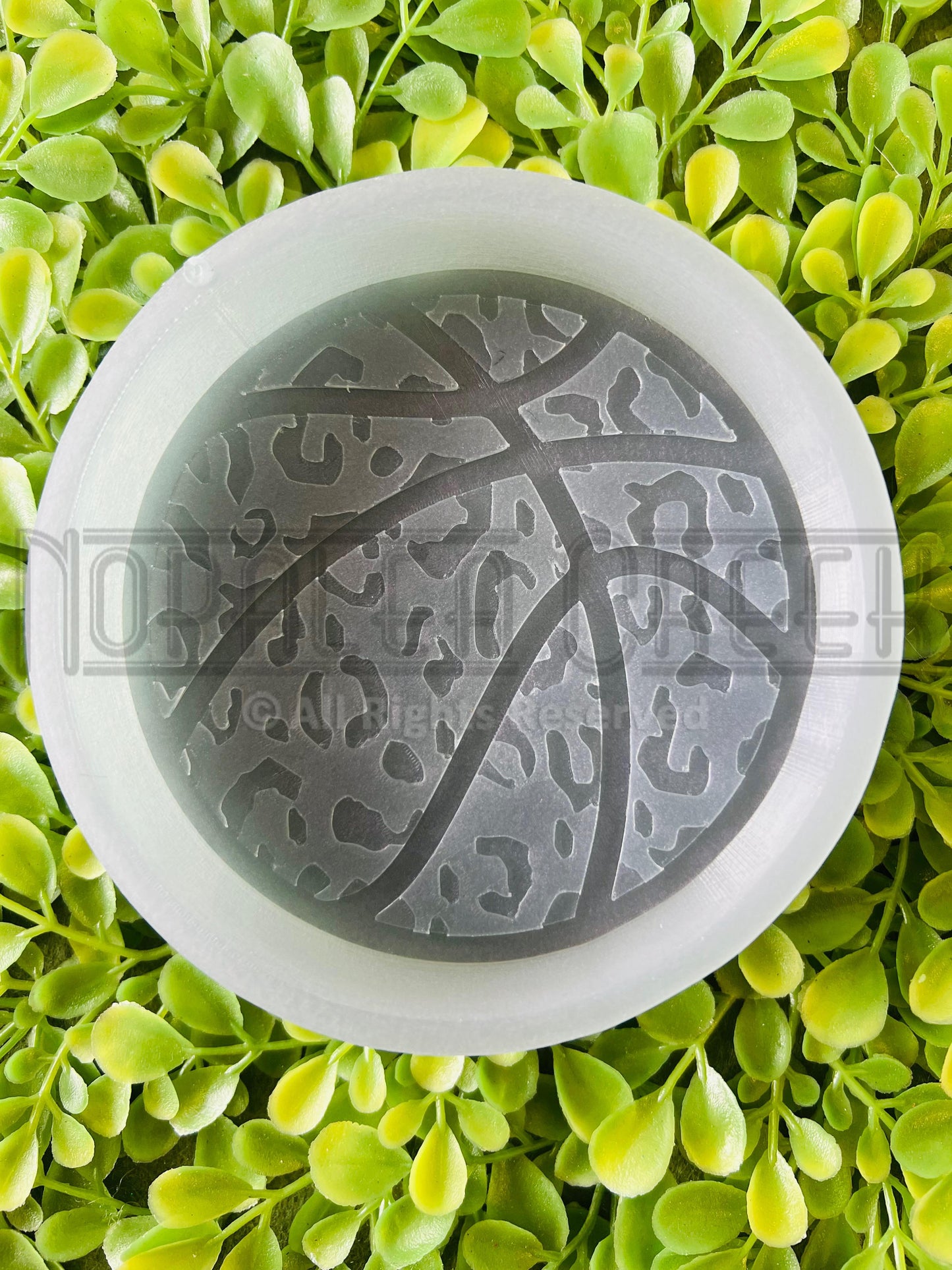 Leopard/cheetah Basketball Silicone Mold