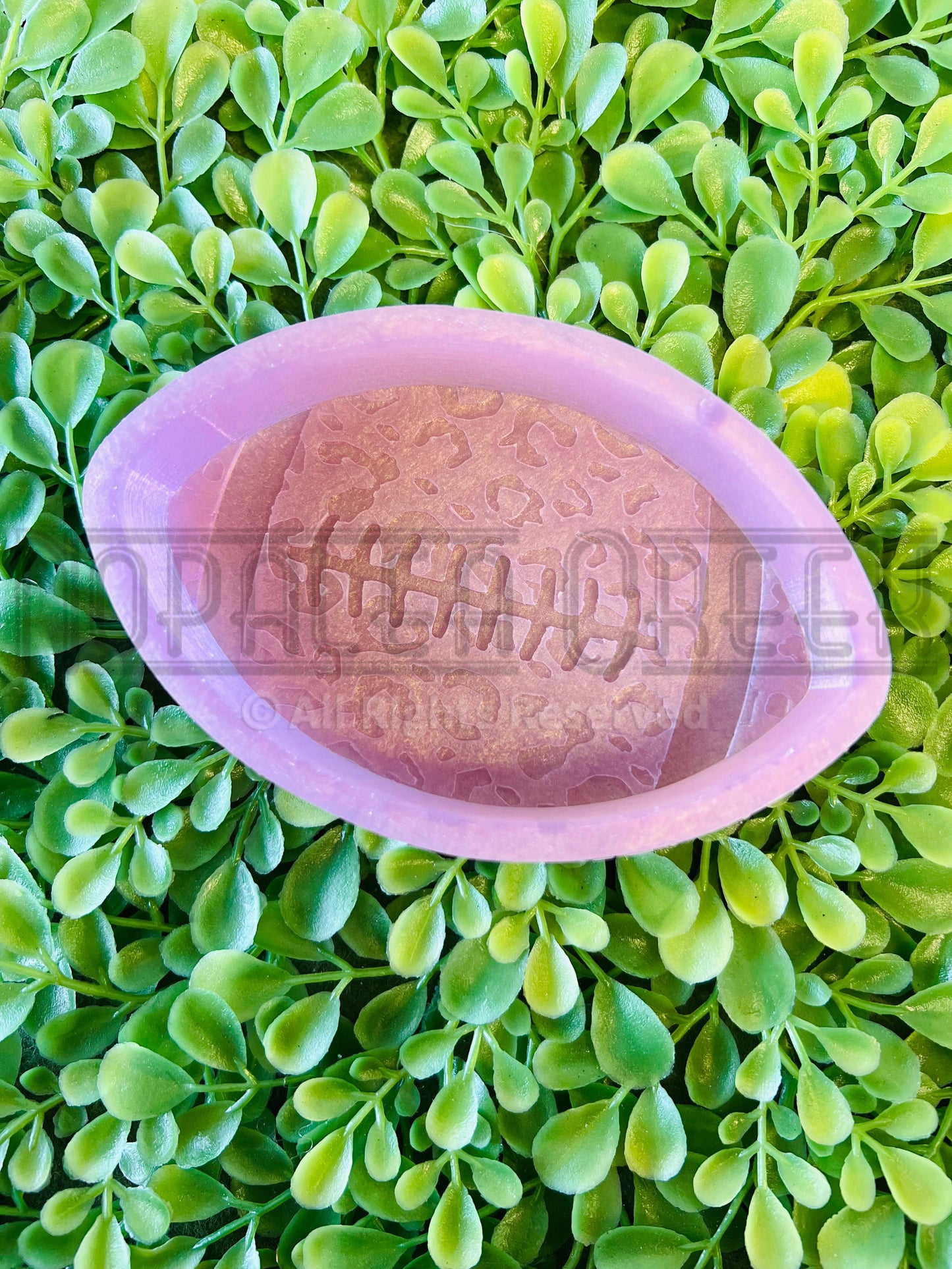 Leopard/Cheetah Football Silicone Mold©