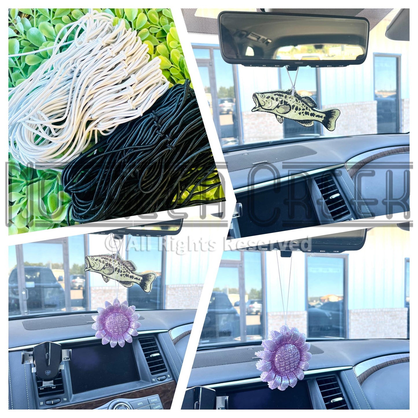 Knotted Stretch Loops 10" or 16"