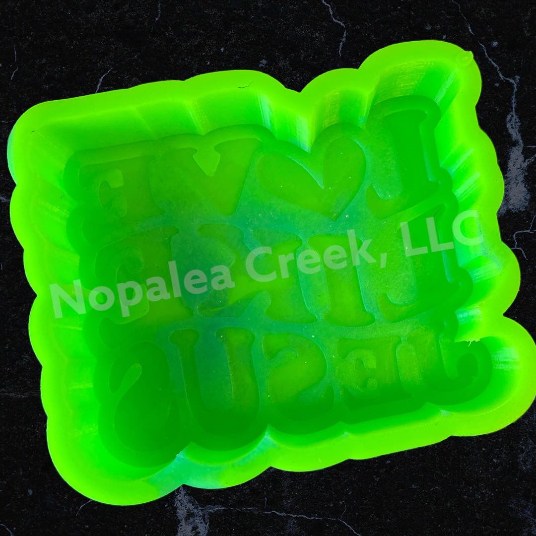 Love Like Jesus Silicone Mold