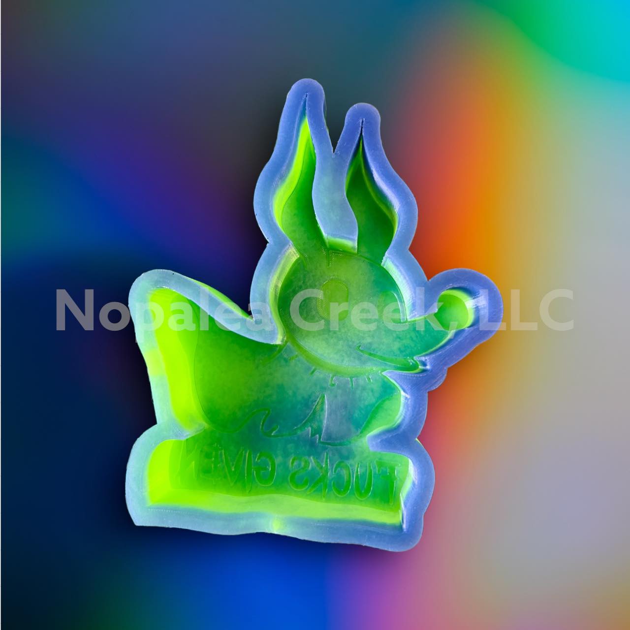 Zero (Dog) Fucks Given Silicone Mold